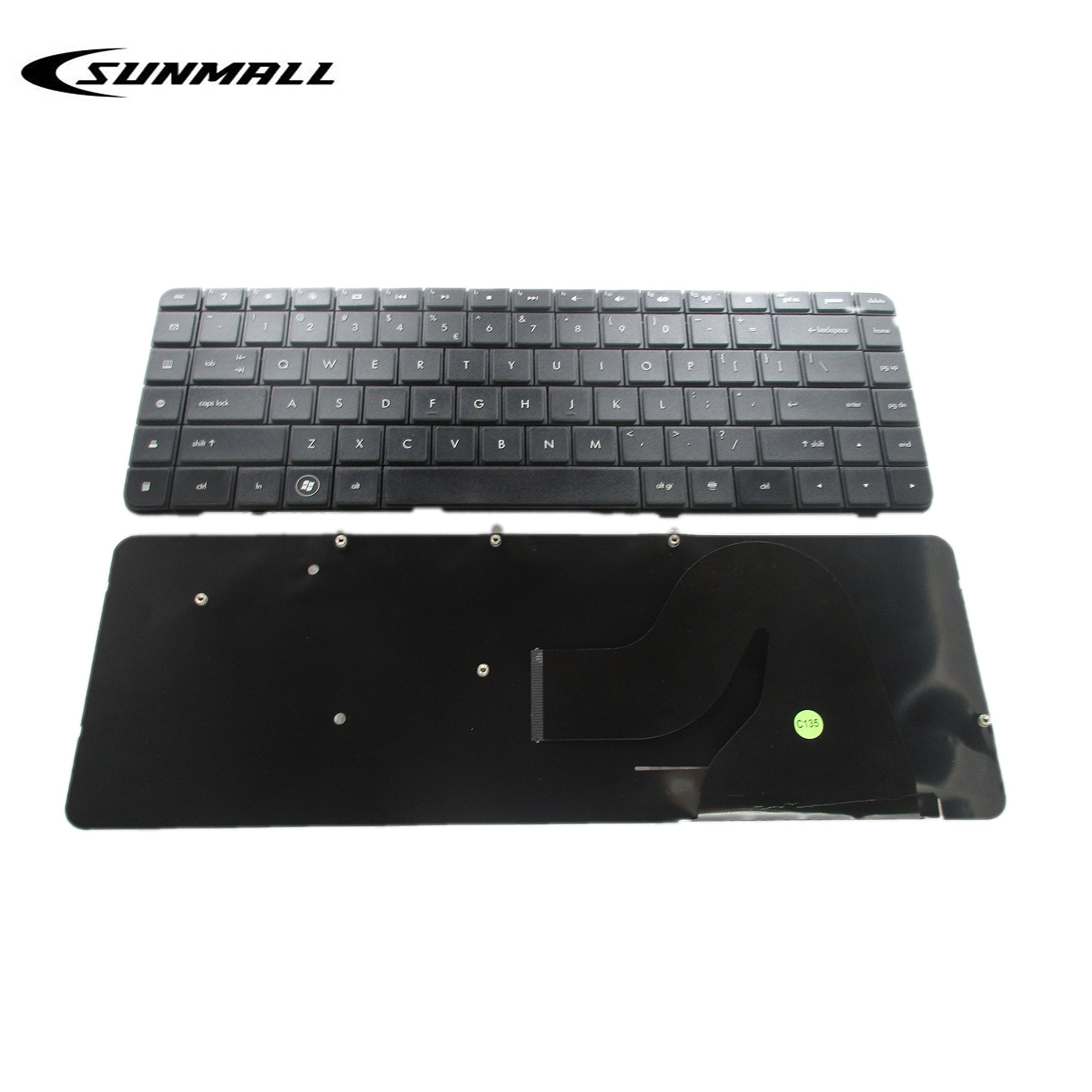 Sunmall Replacement Keyboard With Ribbon Cable Compatible With Hp Compaq Presario Cq62 G62 G56 Cq56 Series Compatible With Part