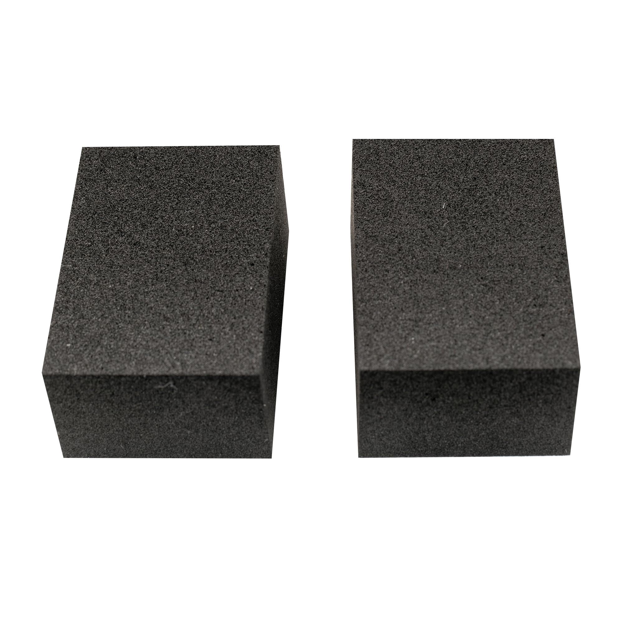 Musiclily Pro 40X27X17Mm Self Adhesive Eva Foam Pickup Height Adjustment Anti Vibration Foam For P Bass Pickup, Black (Set Of 10