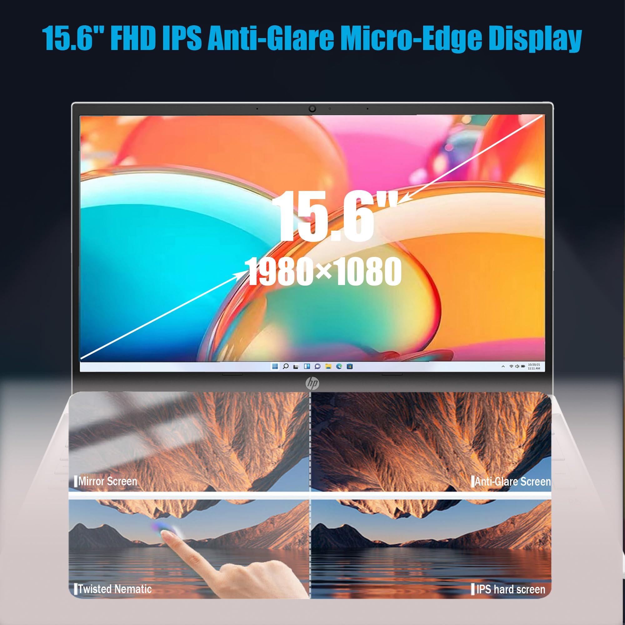 Hp Pavilion 15.6'' Laptop, Intel Core I7-1355U Processor, 64Gb Ram, 1Tb Ssd, Bluetooth 5, Wifi 6, Webcam, Hdmi, Windows 11 Pro,