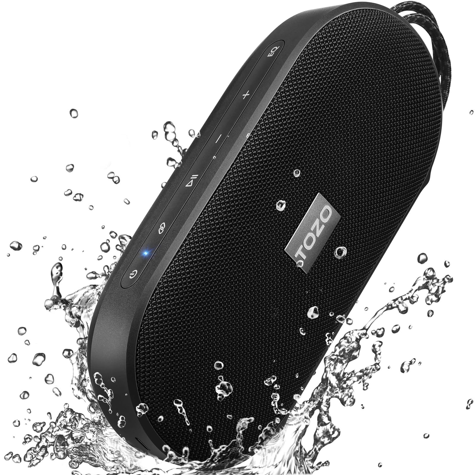 TOZO PA1 Portable Bluetooth Speaker, Powerful Stereo Sound with Deep Bass