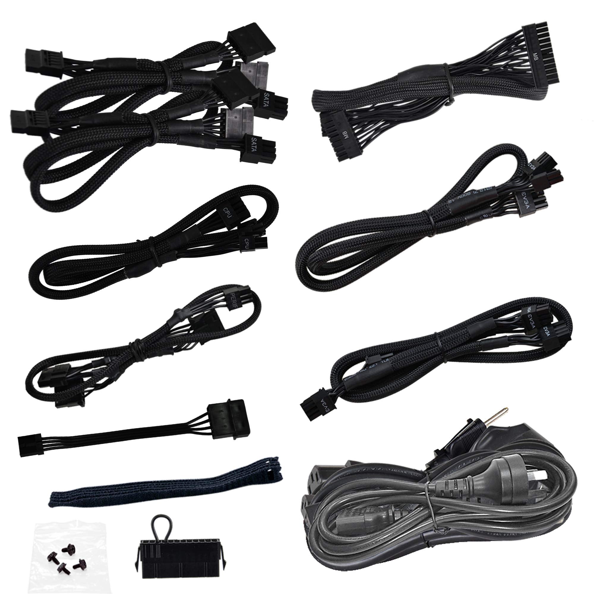 Evga 650 Gt, 80 Plus Gold 650W, Fully Modular, Auto Eco Mode With Fdb Fan, 100% Japanese Capacitors, 7 Year Warranty, Includes P