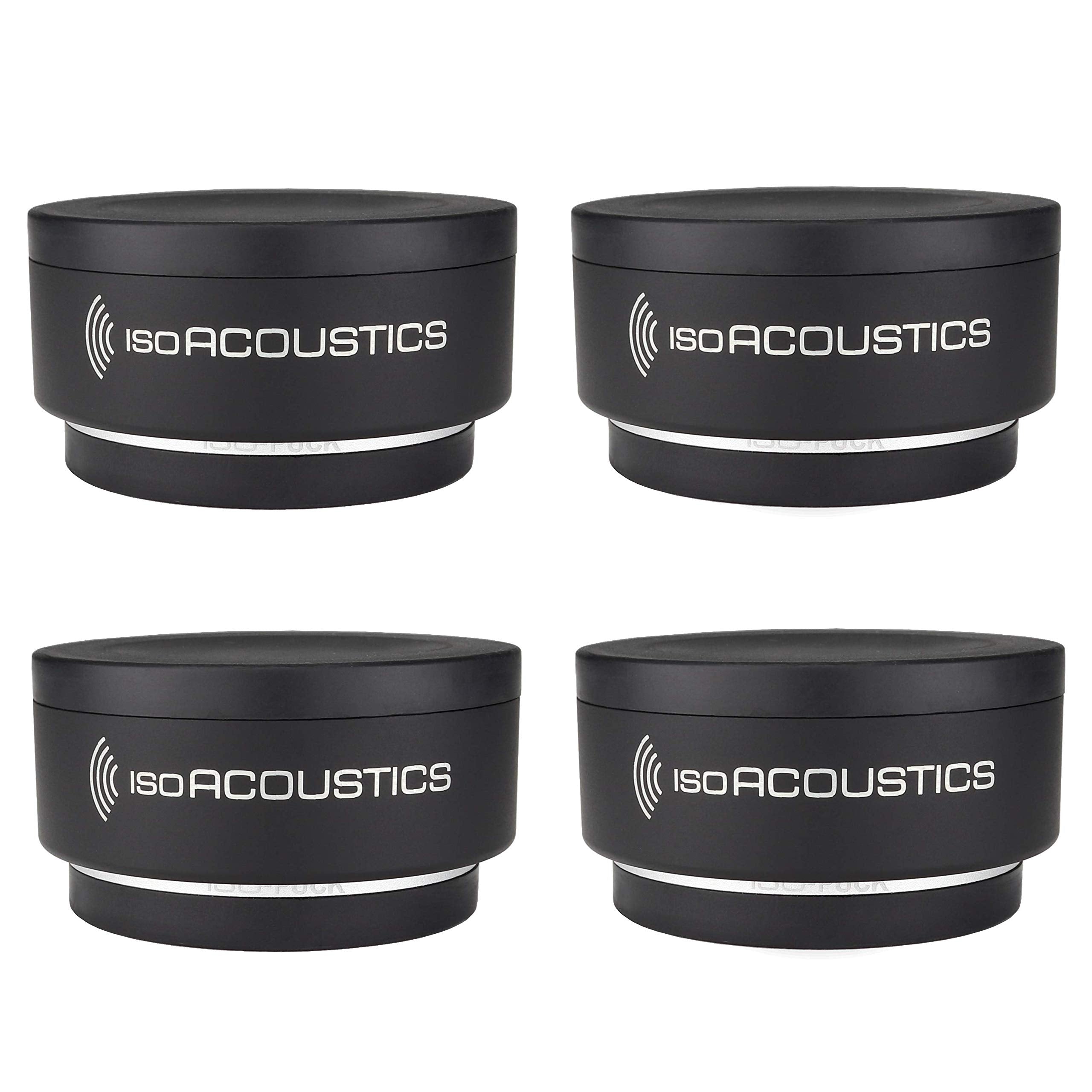 Isoacoustics Iso Puck Series Acoustic Isolators (Iso Puck, 20 Lbs Max/Unit, 4 Pack)