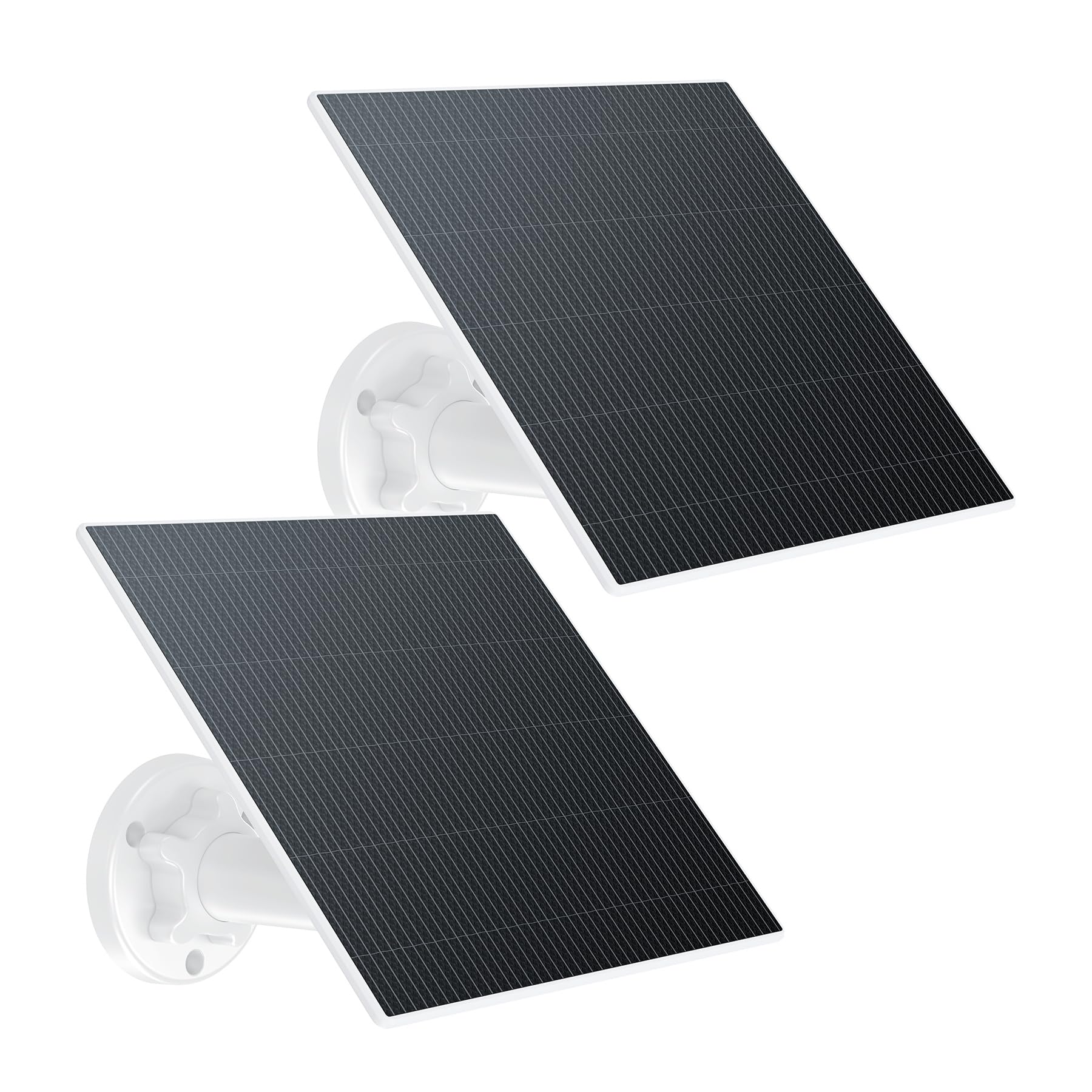 Solar Panel For Security Camera 2 Pack 7W Solar Panels For Cameras With 9.8Ft Charging Cable, 5V Solar Panel Type C Port, Ip65 W