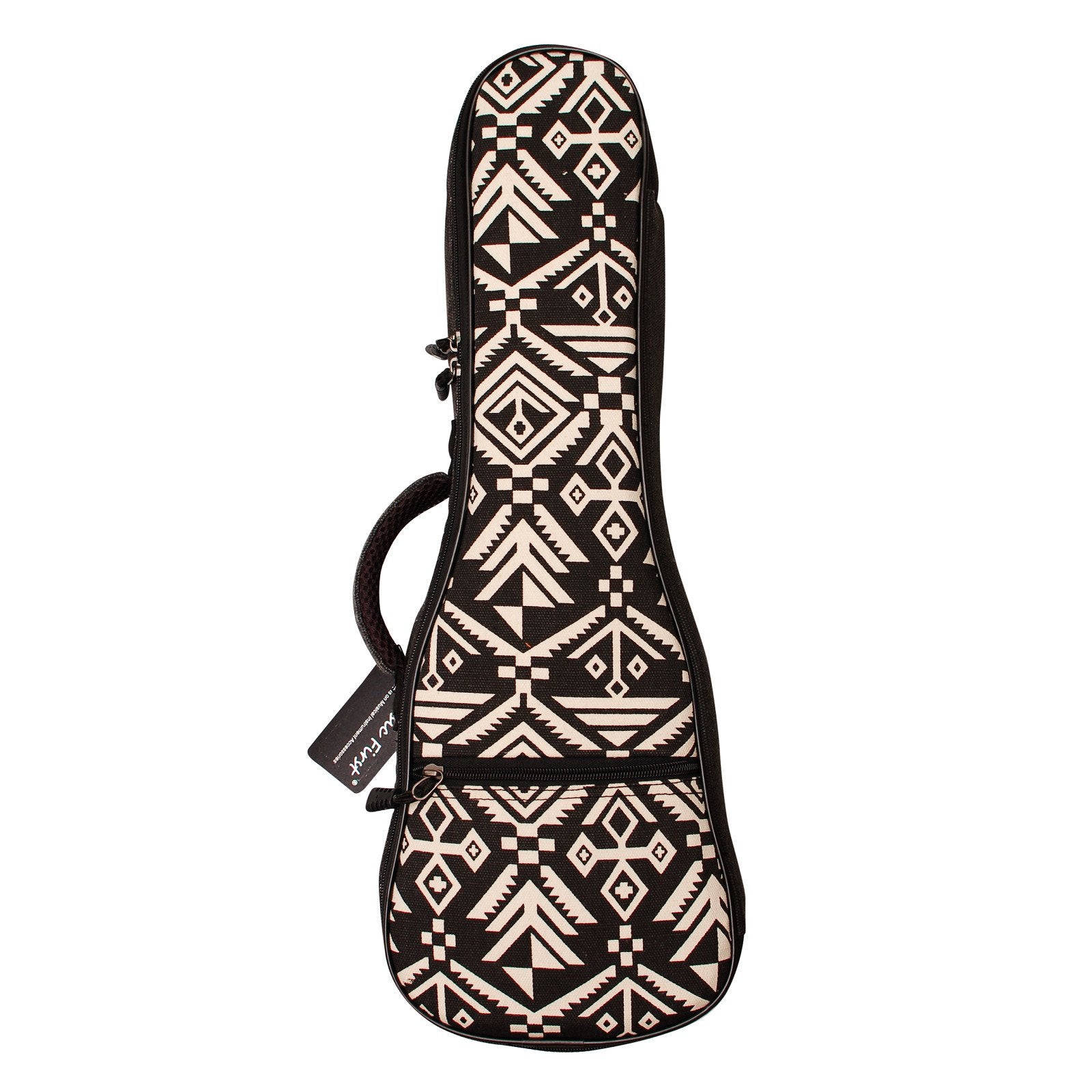 Music First Canvas Vintage Style 26/27 Inch Tenor ''Aztec'' Ukulele Case Ukulele Bag Ukulele Cover