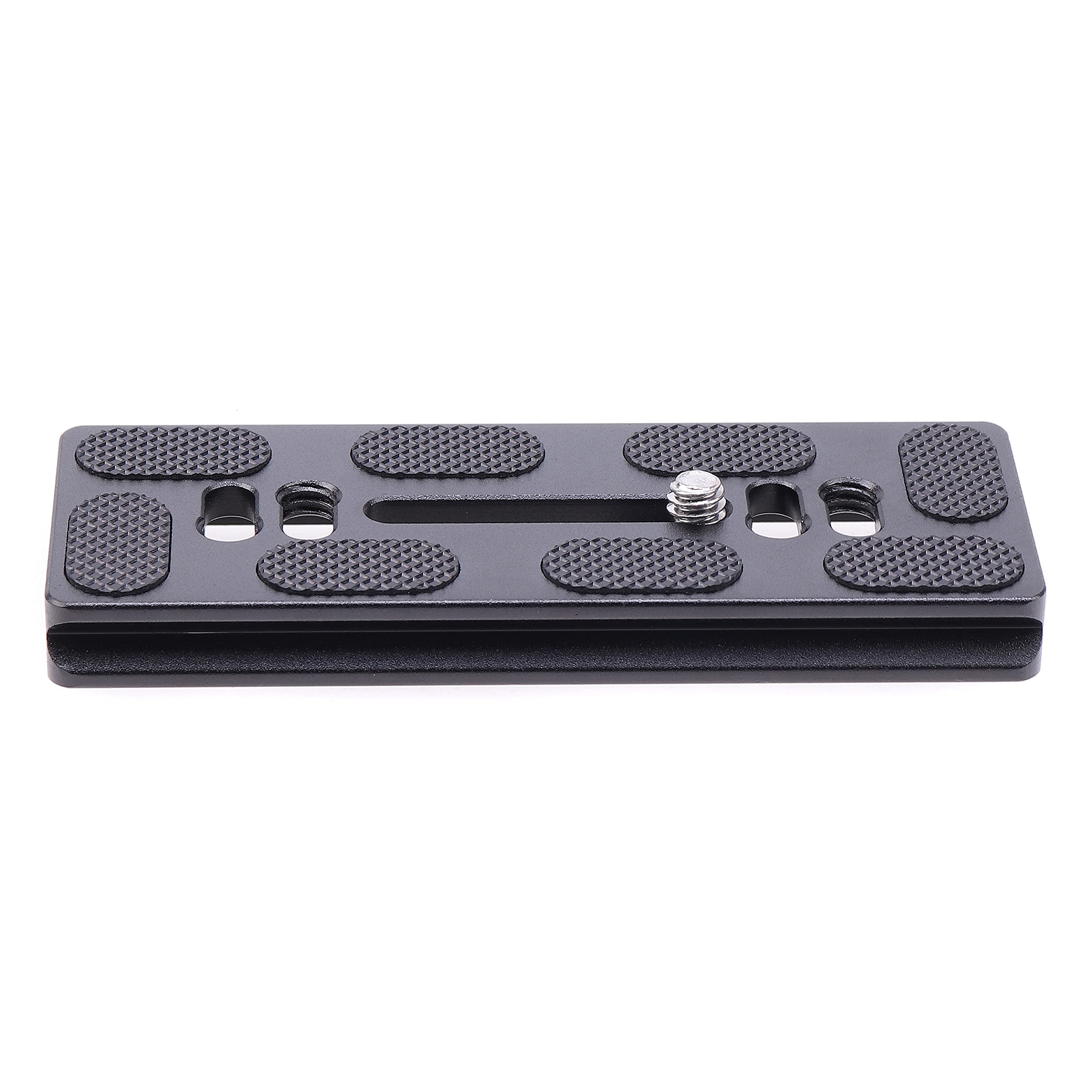 Focusfoto Pu100 Pu 100 Quick Release Plate, 100Mm Long Plate With 1/4'' 20 Mounting Screw For Benro B0 B1 B2 J0 J1 N1 Arca Swiss