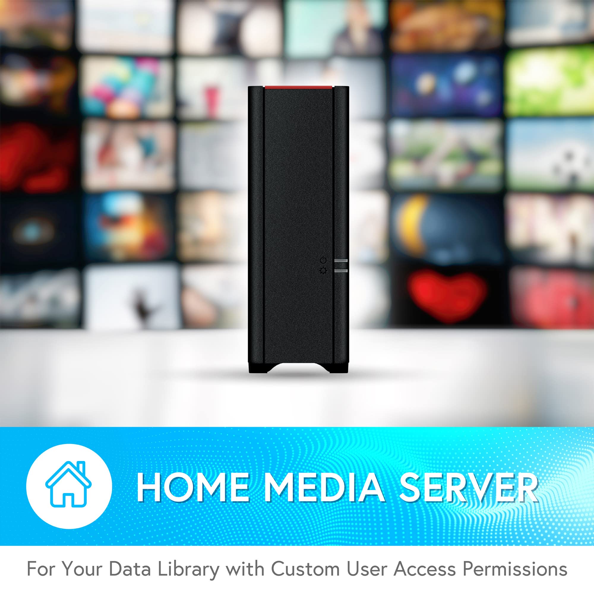 Buffalo Linkstation 210 6Tb 1-Bay Nas Network Attached Storage With Hdd Hard Drives Included Nas Storage That Works As Home Clou