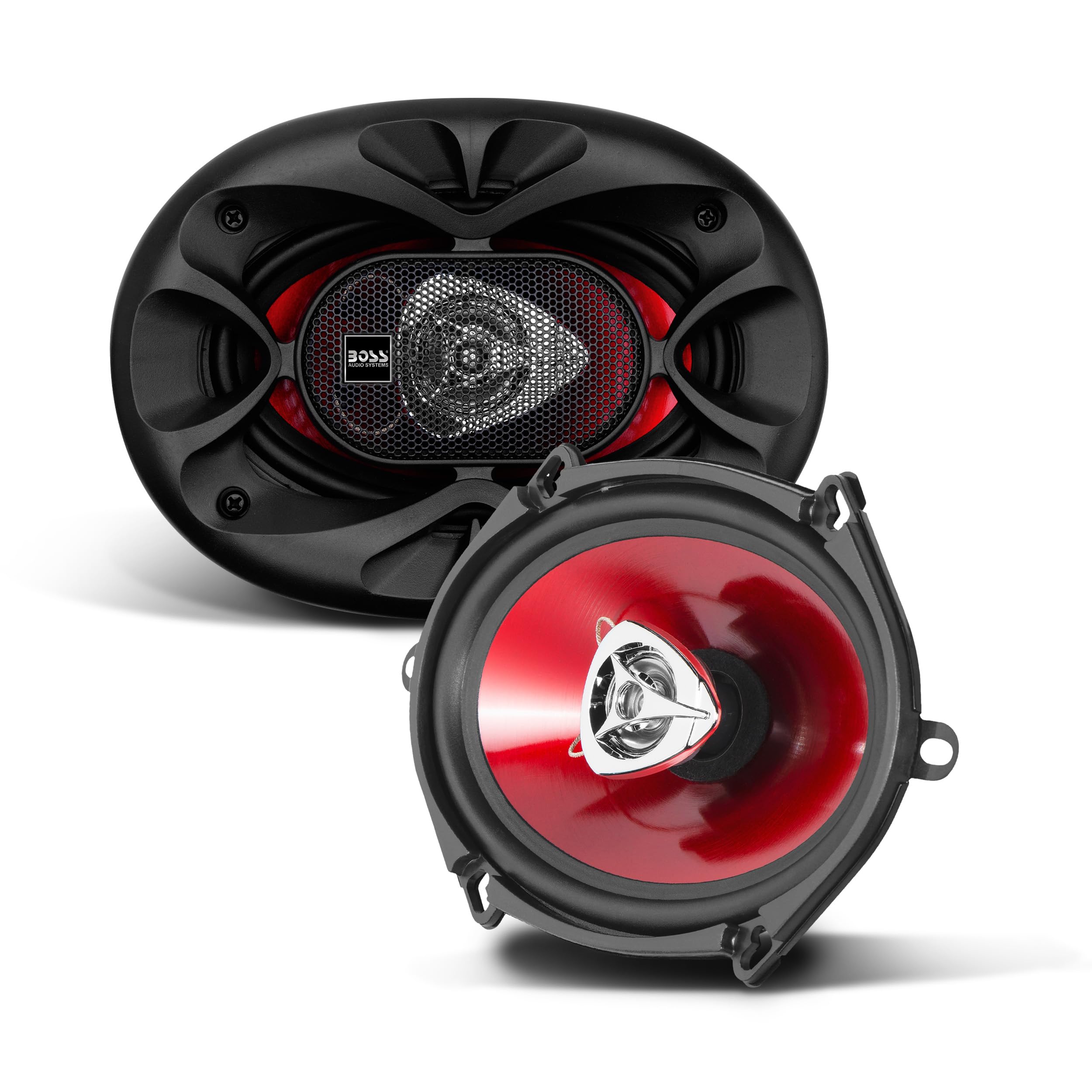 Boss Audio Systems Ch5720 Chaos Series 5 X 7 Inch Car Door Speakers   225 Watts Max, 2 Way, Full Range, Tweeters, Coaxial, Sold 