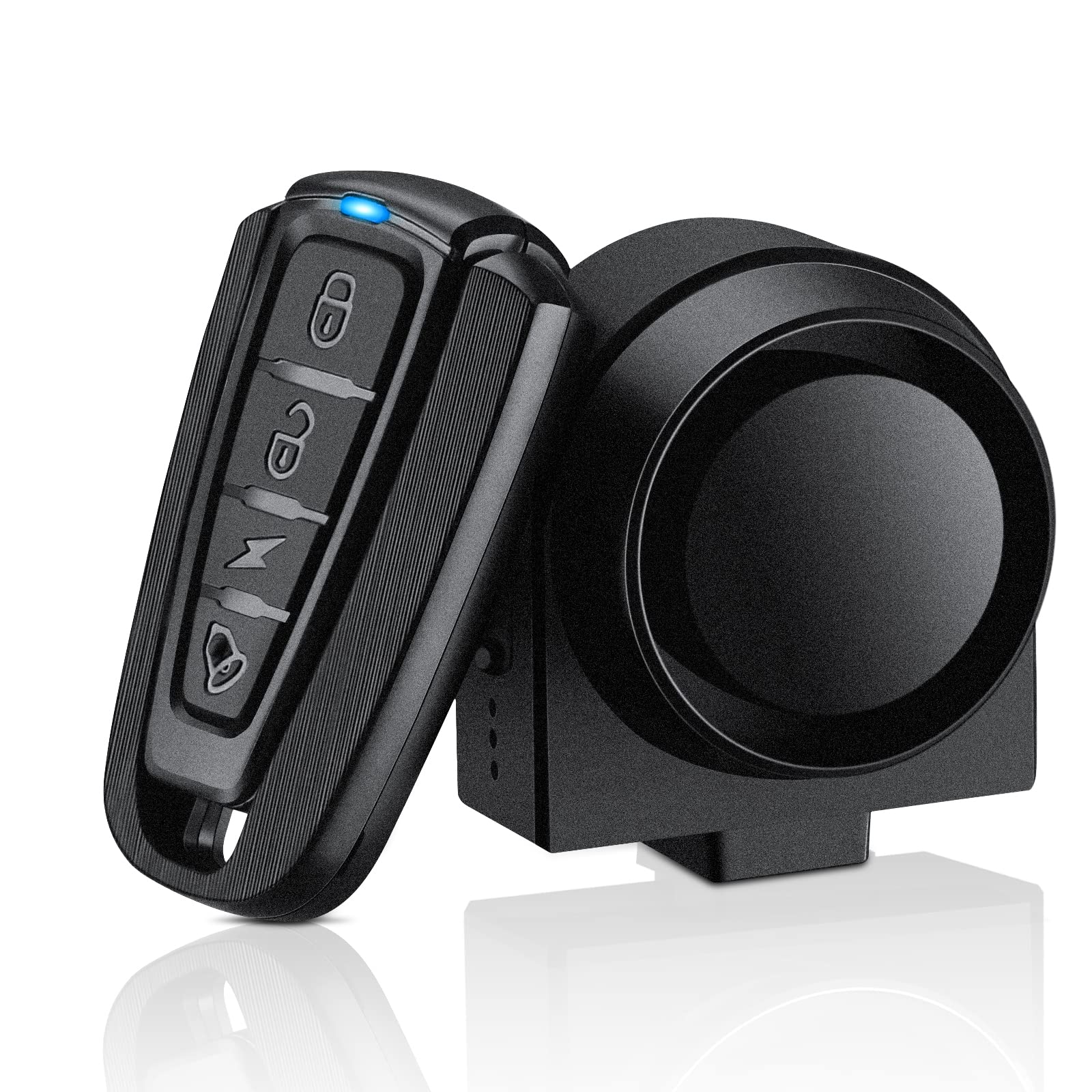 Onvian Rechargeable Bike Alarm With Wireless Remote, Motion Sensor Alarm For E Bike Motorcycle Bicycle Scooter Car, Volume Adjus