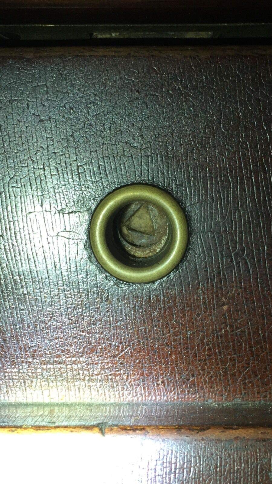 Pair Of Triangle Tip Lock Keys For Upright Vertical Piano