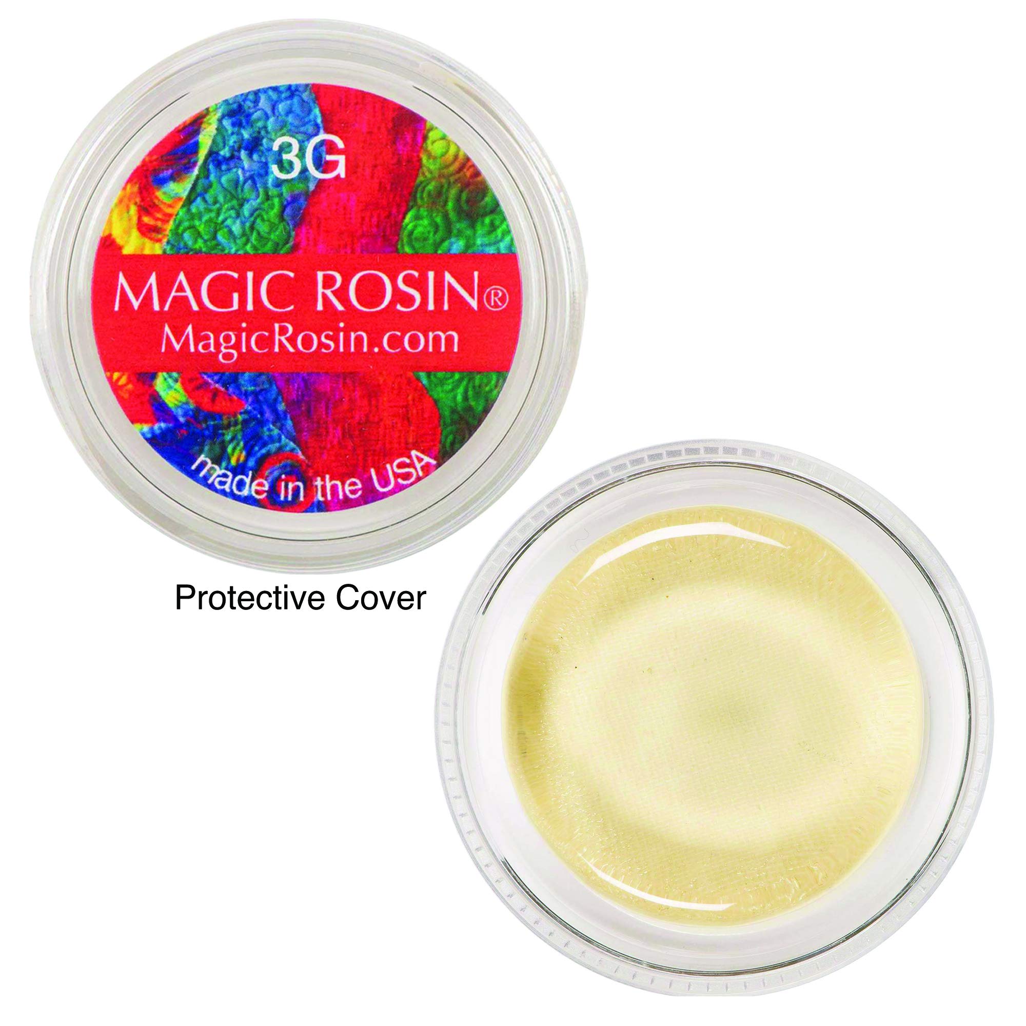 Magic Rosin 3G Glow In The Dark   Premium Grade Instrument Rosins For Violin And Viola   Excellent Grip   Delivers A Clear Compl