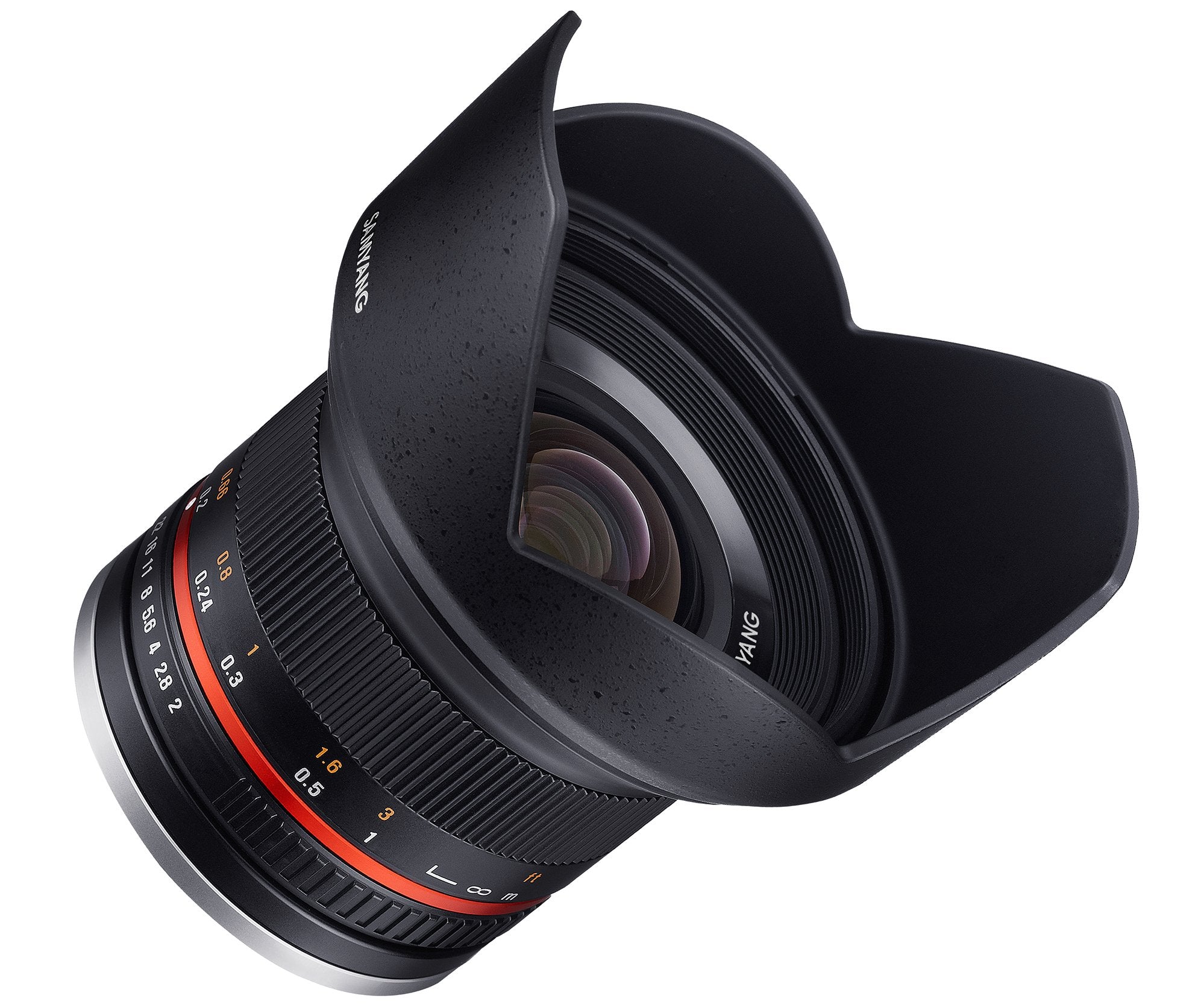 Samyang Sy12M-Fx-Bk 12Mm F2.0 Ultra Wide Angle Lens For Fujifilm X-Mount Cameras, Black