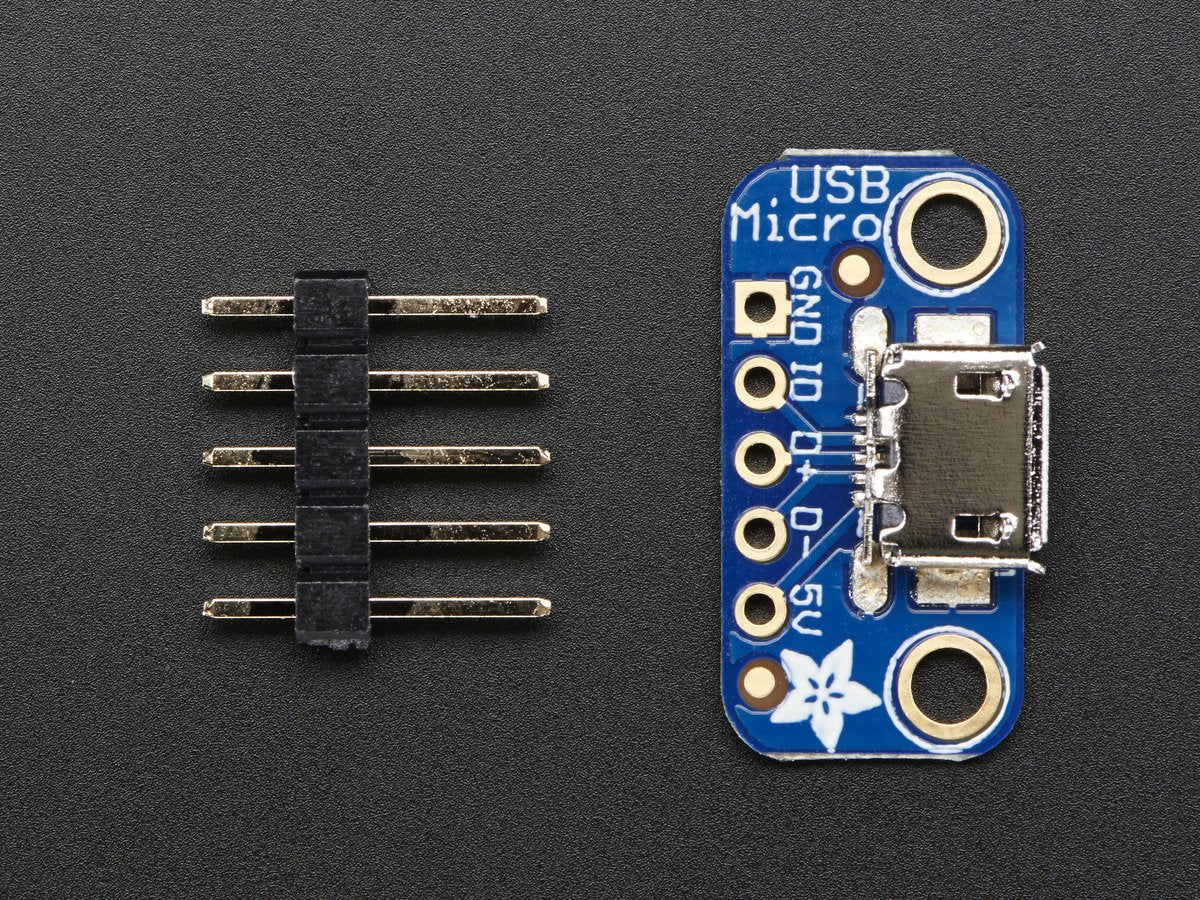 Adafruit Usb Micro B Breakout Board [Ada1833]