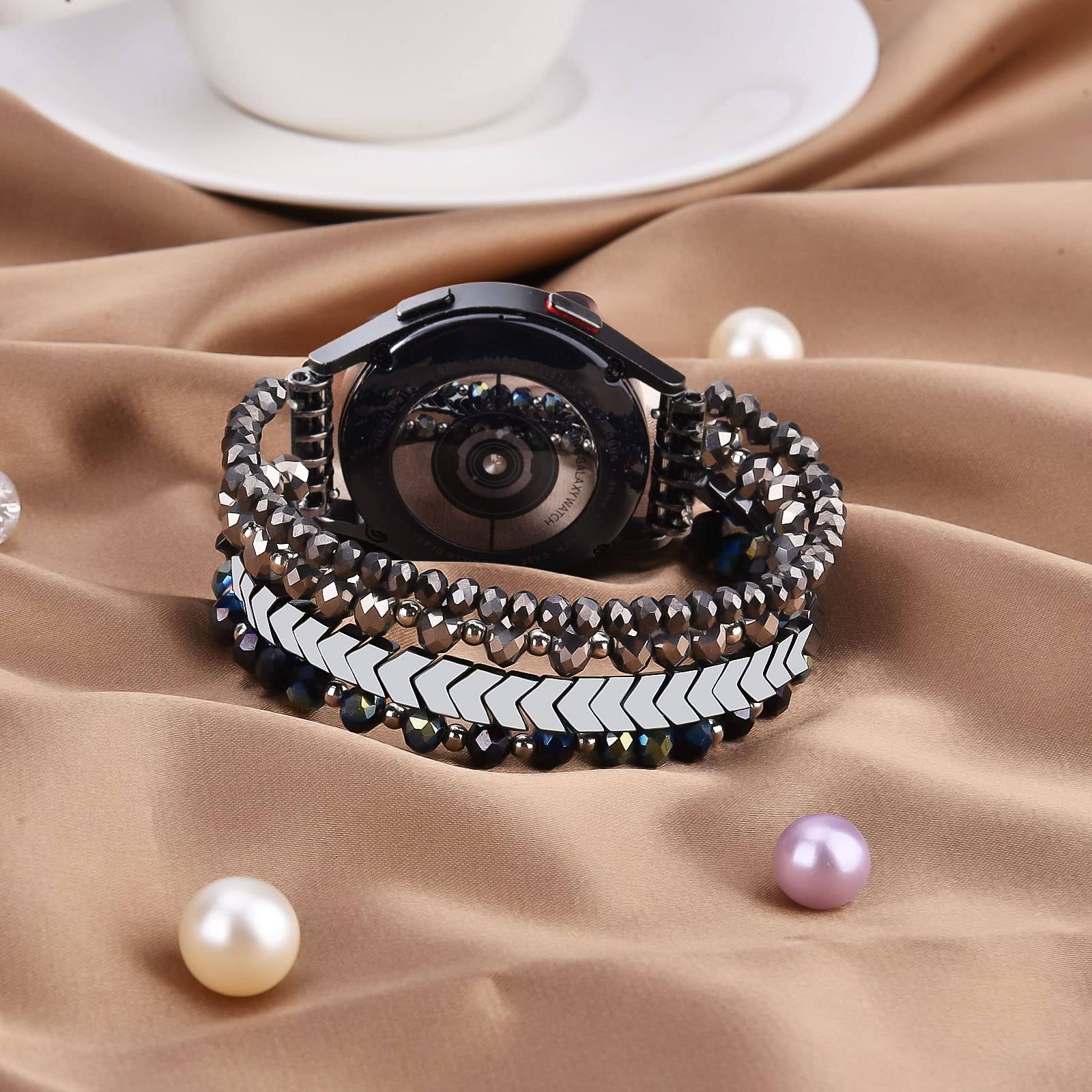 Mofree Compatible For Samsung Galaxy Watch 4 40Mm 44Mm Bands/Galaxy Watch 5/Active 2 40Mm 44Mm/Watch 4 Classic 42Mm 46Mm Band Wo