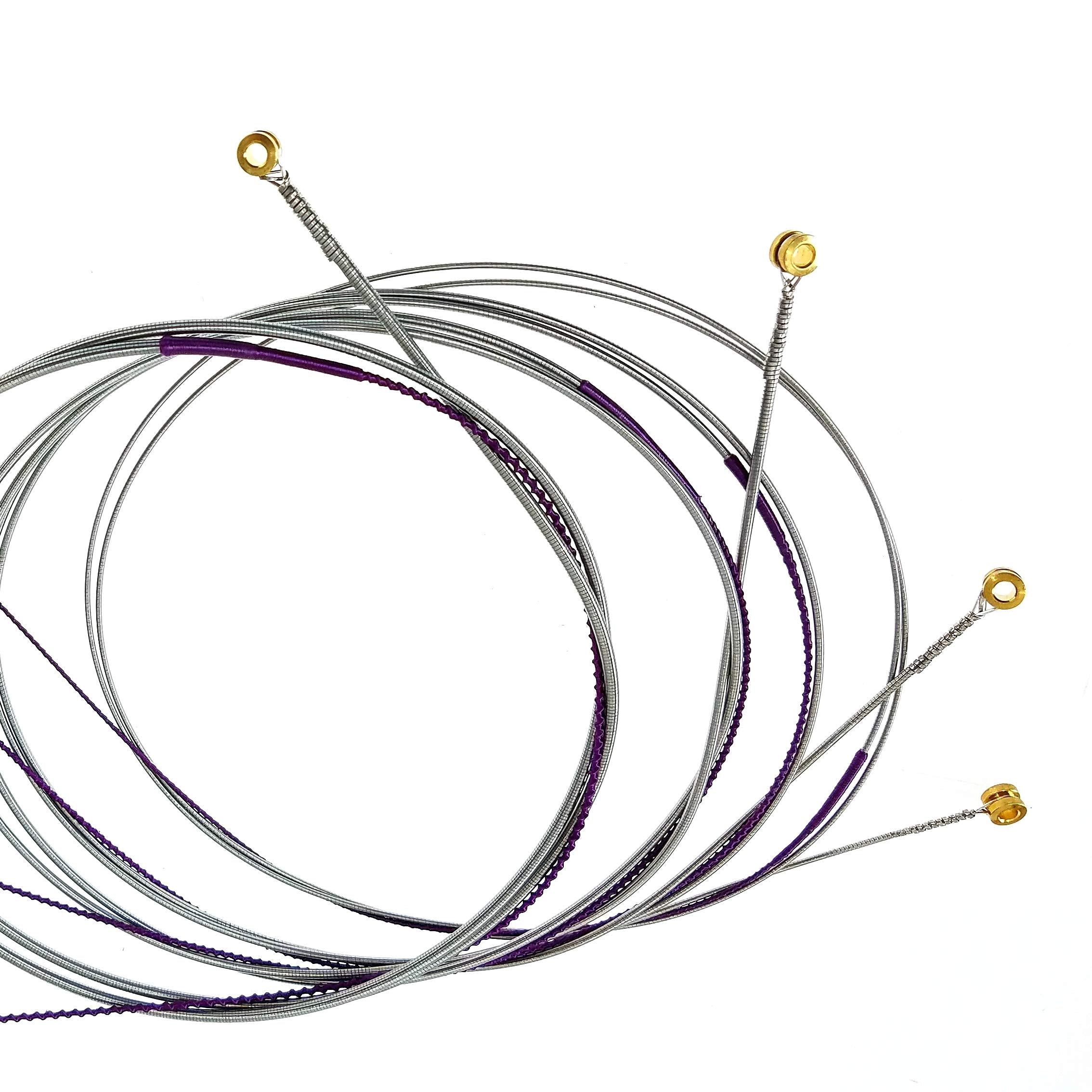 Ghs Strings 3020 Short Scale 4 String Bass Precision Flats, Stainless Steel Flatwound, 32.75'' Winding, Light (.045 .095)