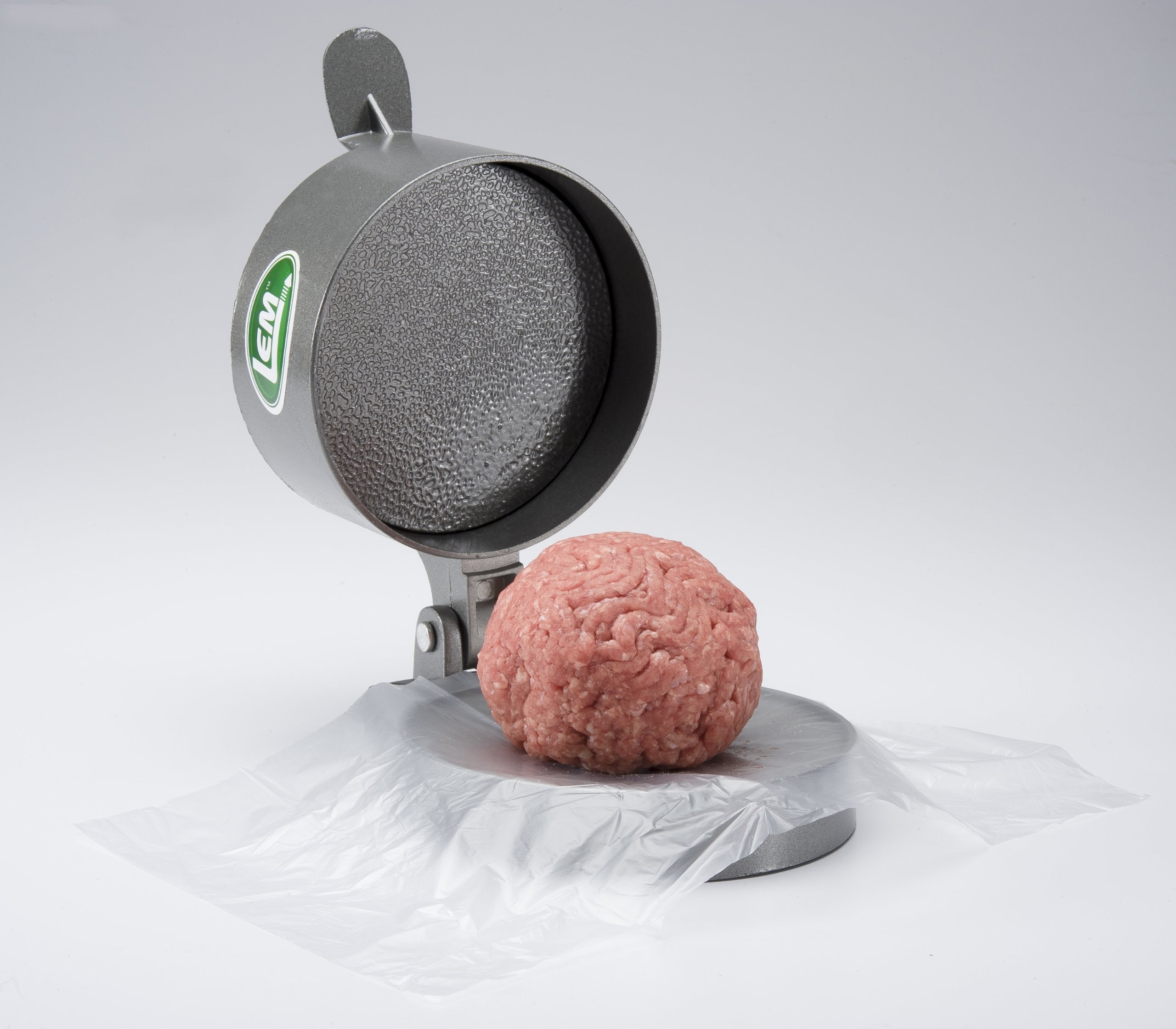 Lem Products Adjustable Burger Press, Non Stick, Heavy Duty Aluminum