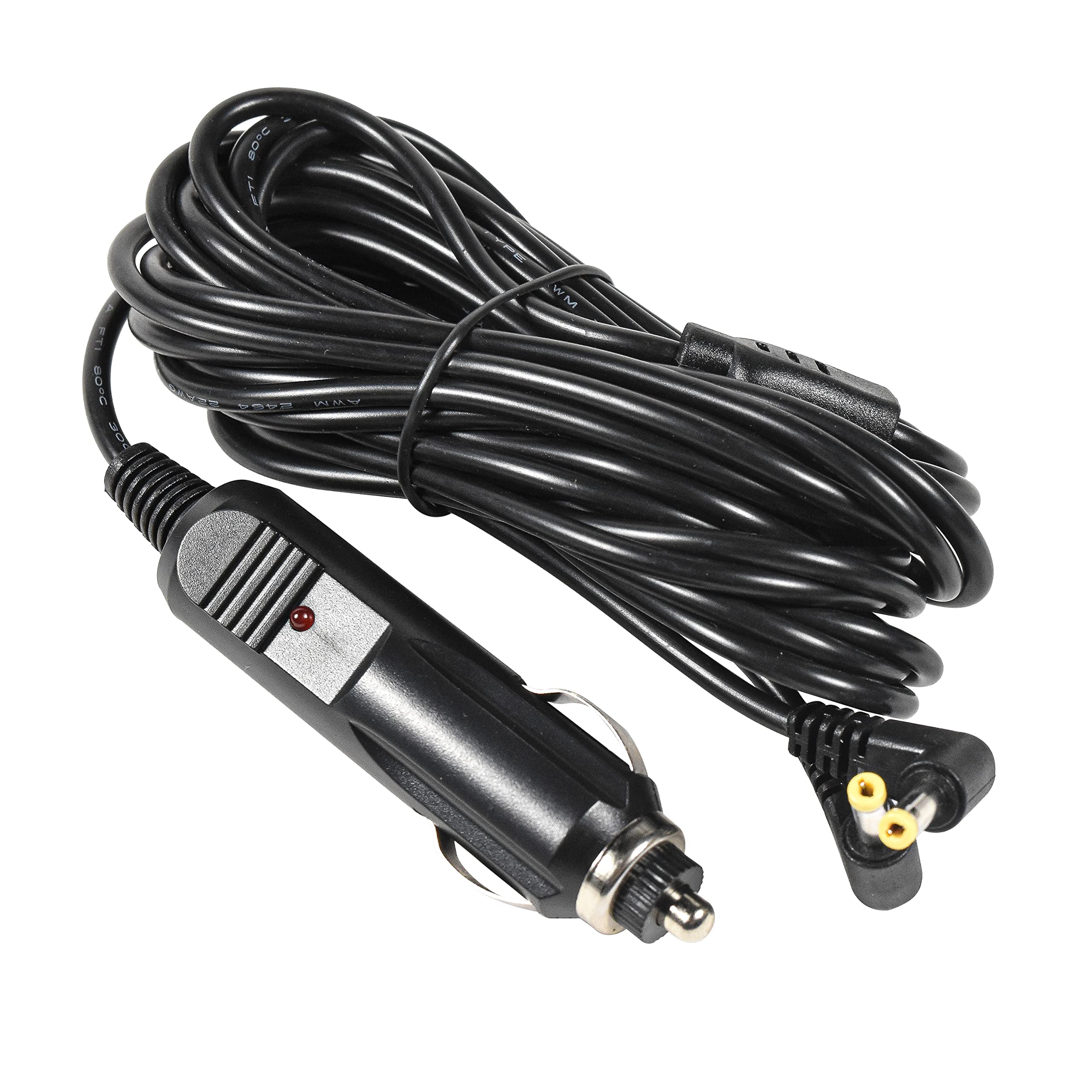 HQRP Car Charger Compatible with Sylvania SDVD7045 SDVD7047 SDVD8706 SDVD8716 SDVD8716-COM SDVD8727 Portable DVD Player, 12-Volt