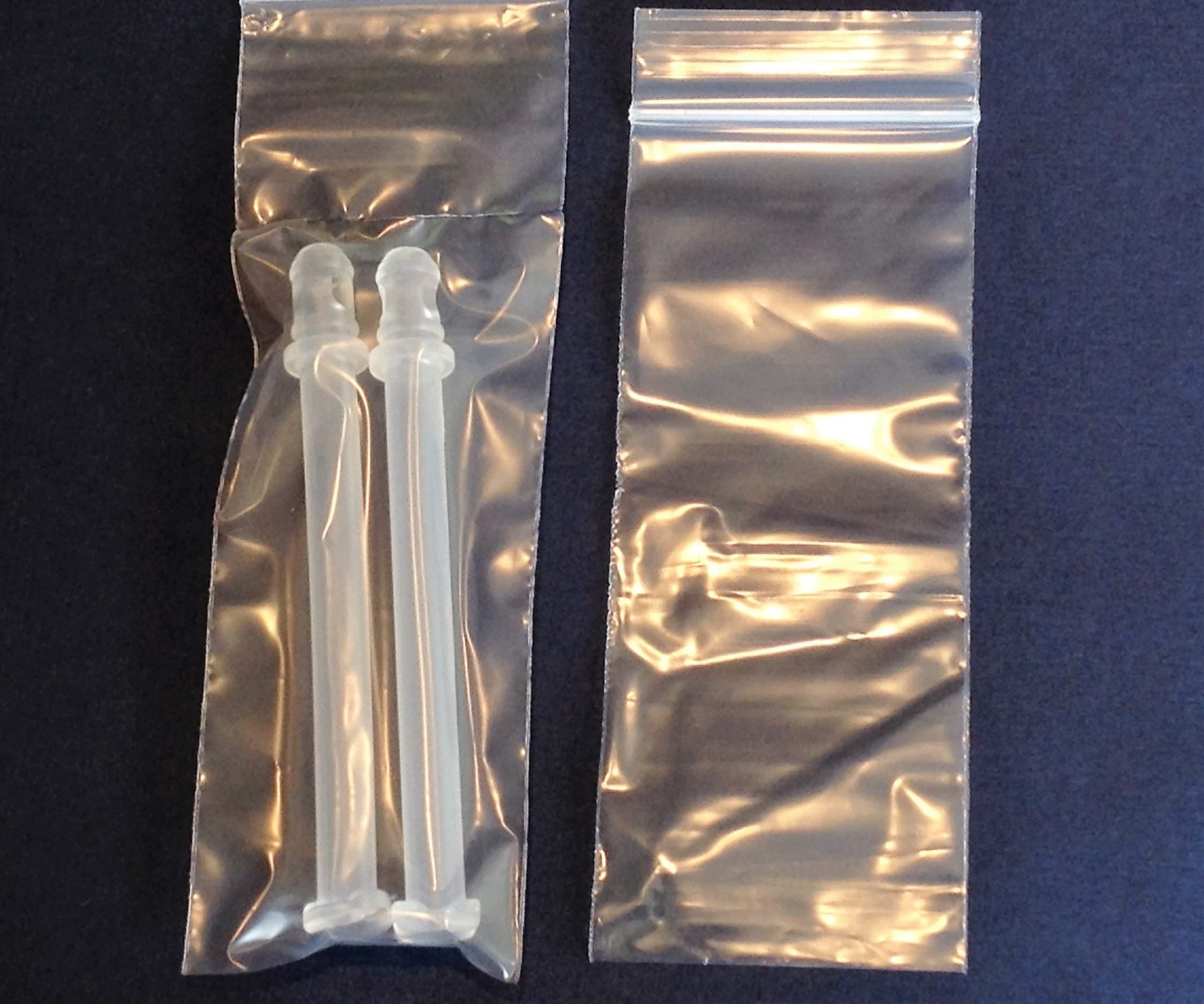 2 Pack Nespresso Delonghi Lattissima Plus Aspiration Milk Tube Suction Silicone Pipe 5313226701