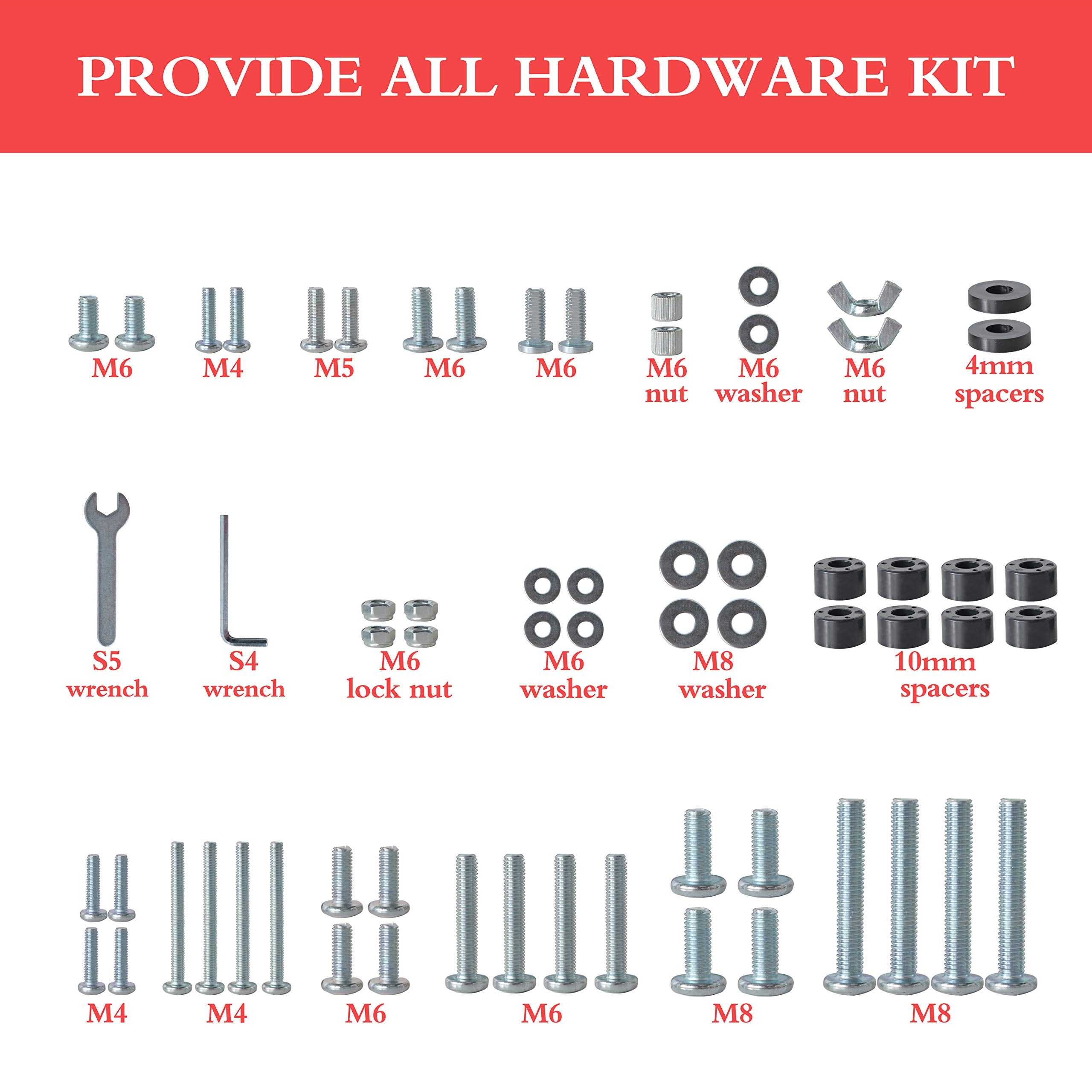 Dynavista Soundbar Mount Sound Bar Tv Bracket For Mounting Above Or Under Tv, Fits 22Lbs(10Kg) With Adjustable Long And Short Ex