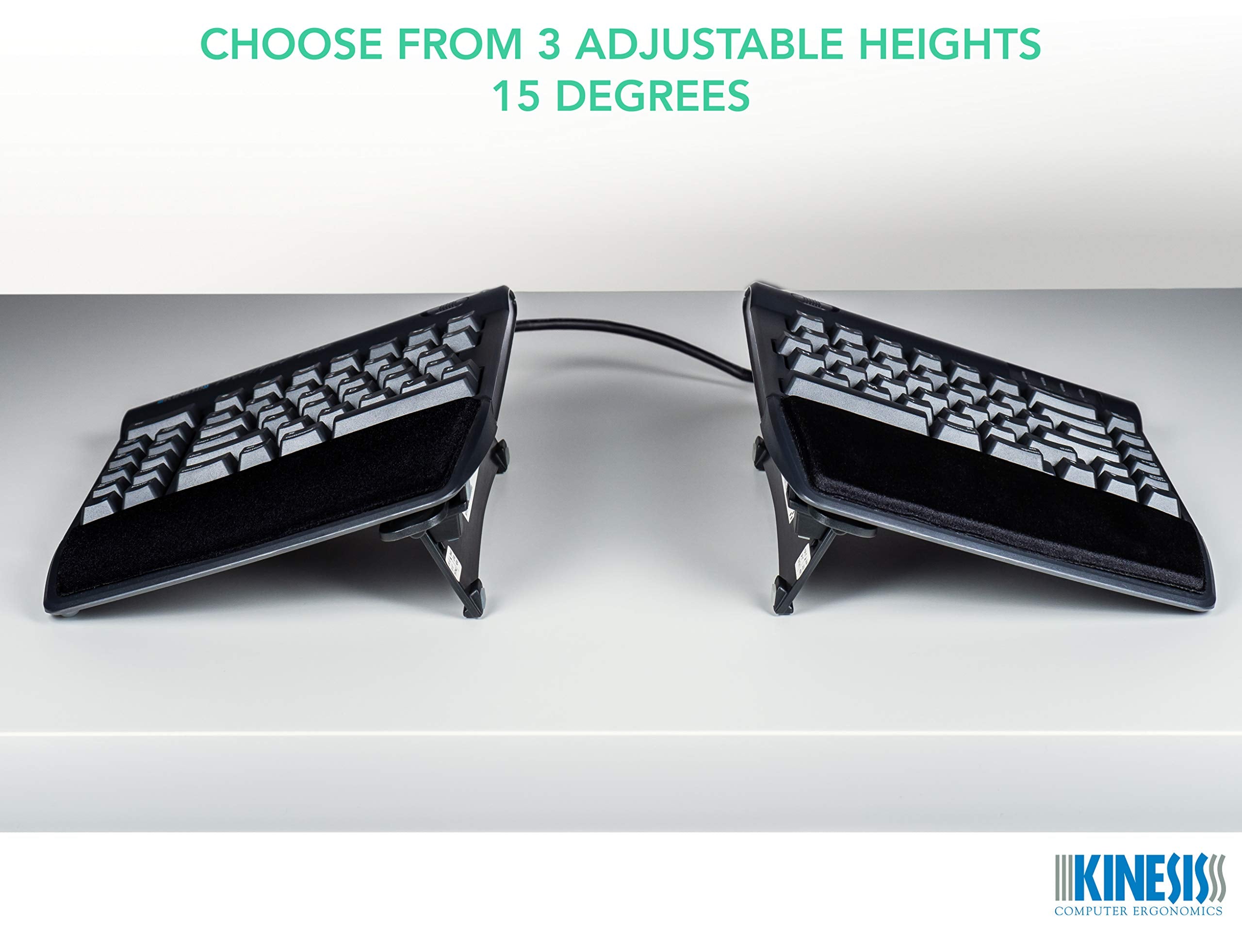 Kinesis Vip3 Tenting Accessory For Freestyle2 Ergonomic Keyboard (Ac820)