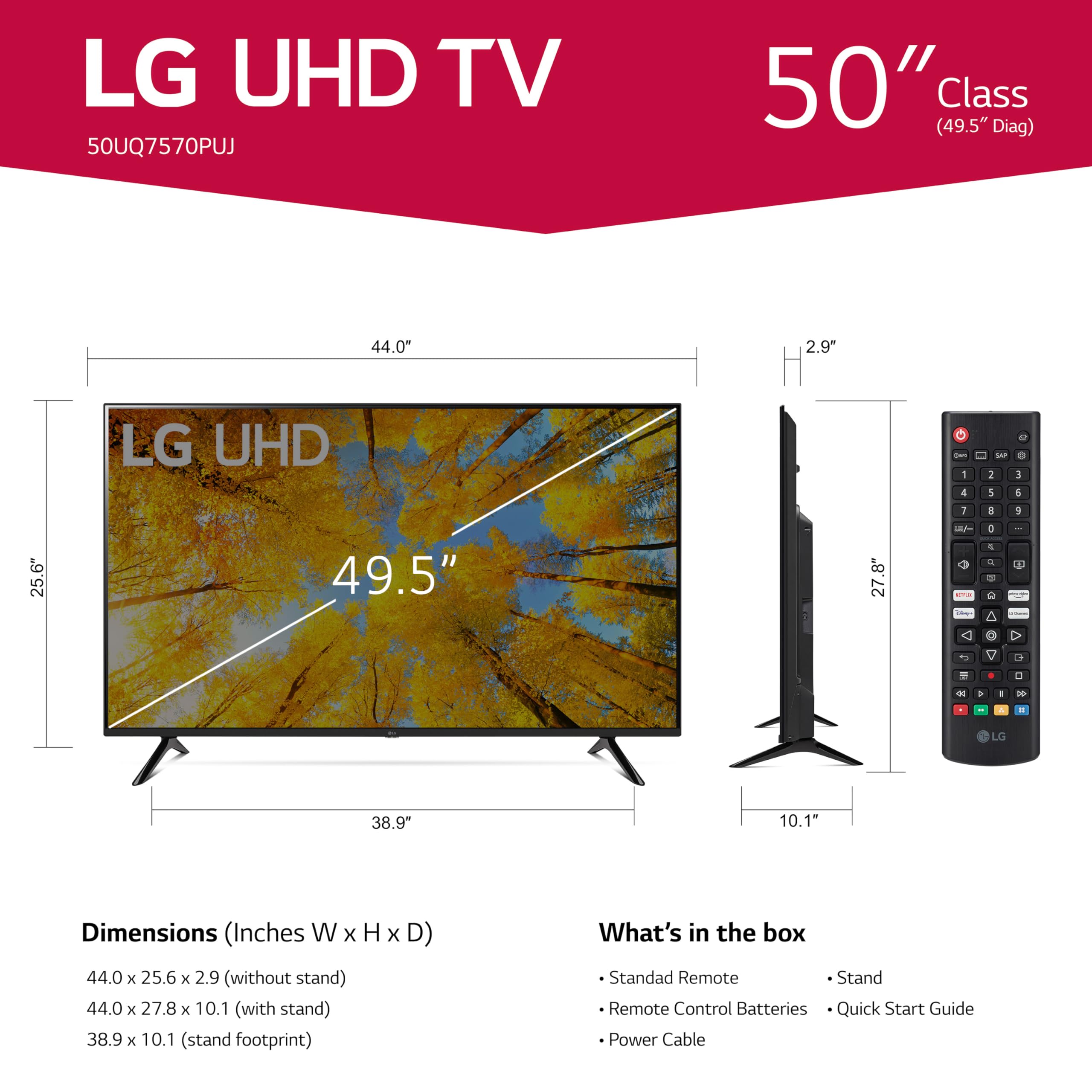 LG UQ7570 Smart TV - Thumbnail 3