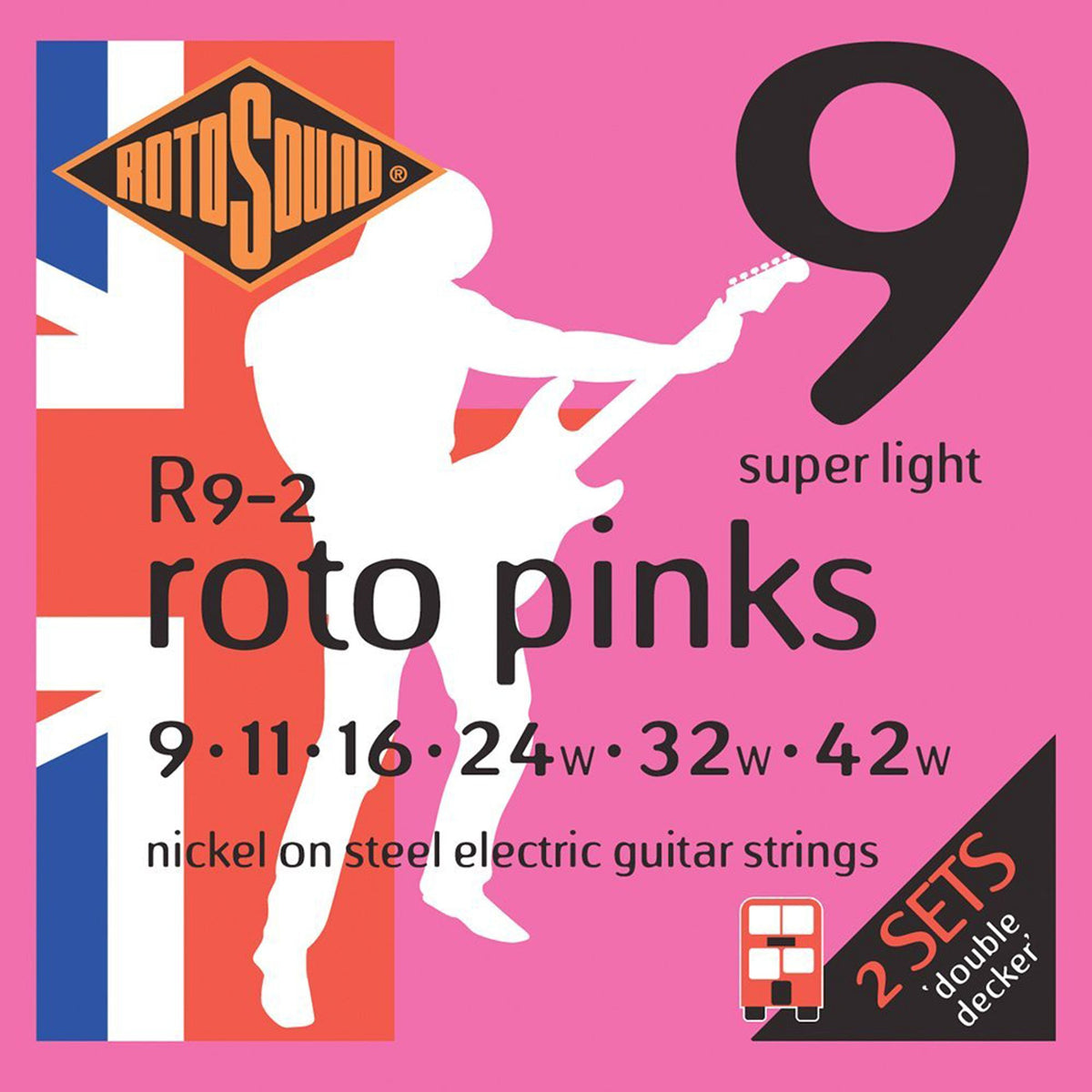 Rotosound R9 2 Electric Guitar Set