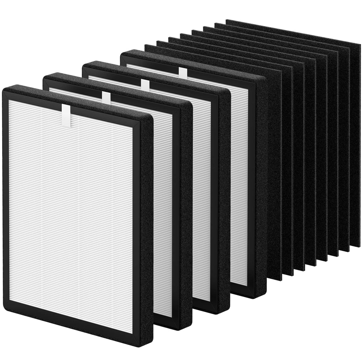 H13 True Hepa Prohepa 9000 Replacement Filter Compatible With Veva 9000 Air Puri Fiers, 4 Pack H13 Premium Hepa Replacement Filt