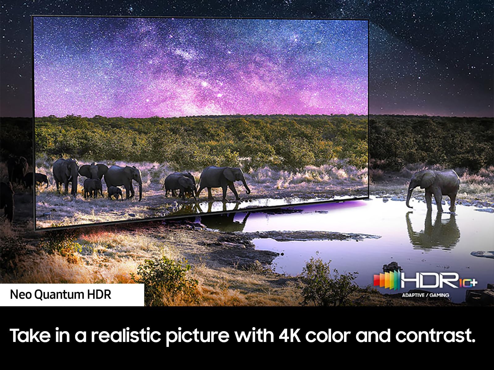 Samsung Qn75Qn85Dbfxza 75 Inch Neo Qled 4K Smart Tv With Dolby Atmos And An Audioquest Powerquest2 Power Filter/Surge Protector