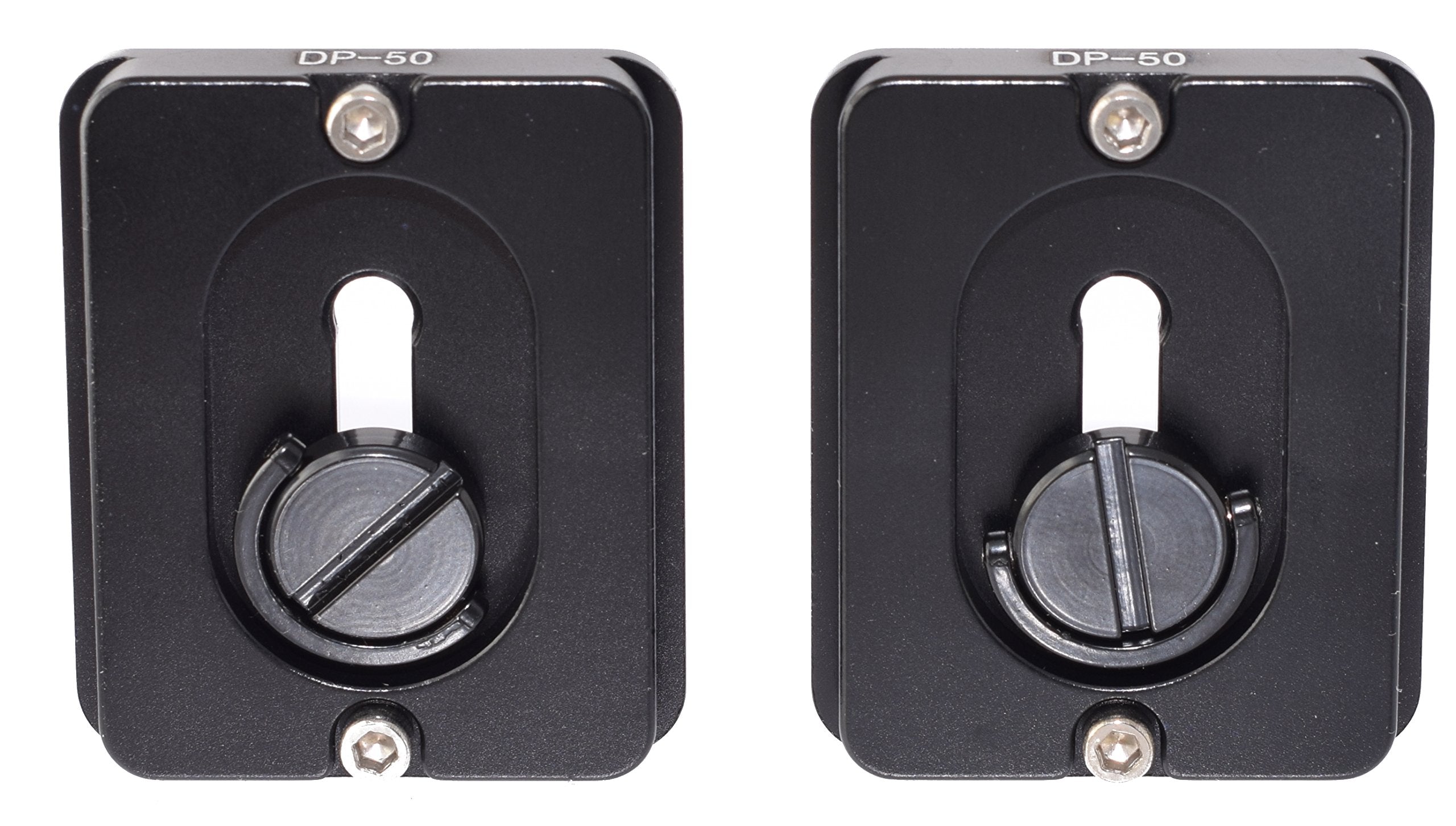2 Pack Dp 50 50Mm Qr Lens/Camera Body Plate Arca & Rrs Compatible W D Ring Desmond