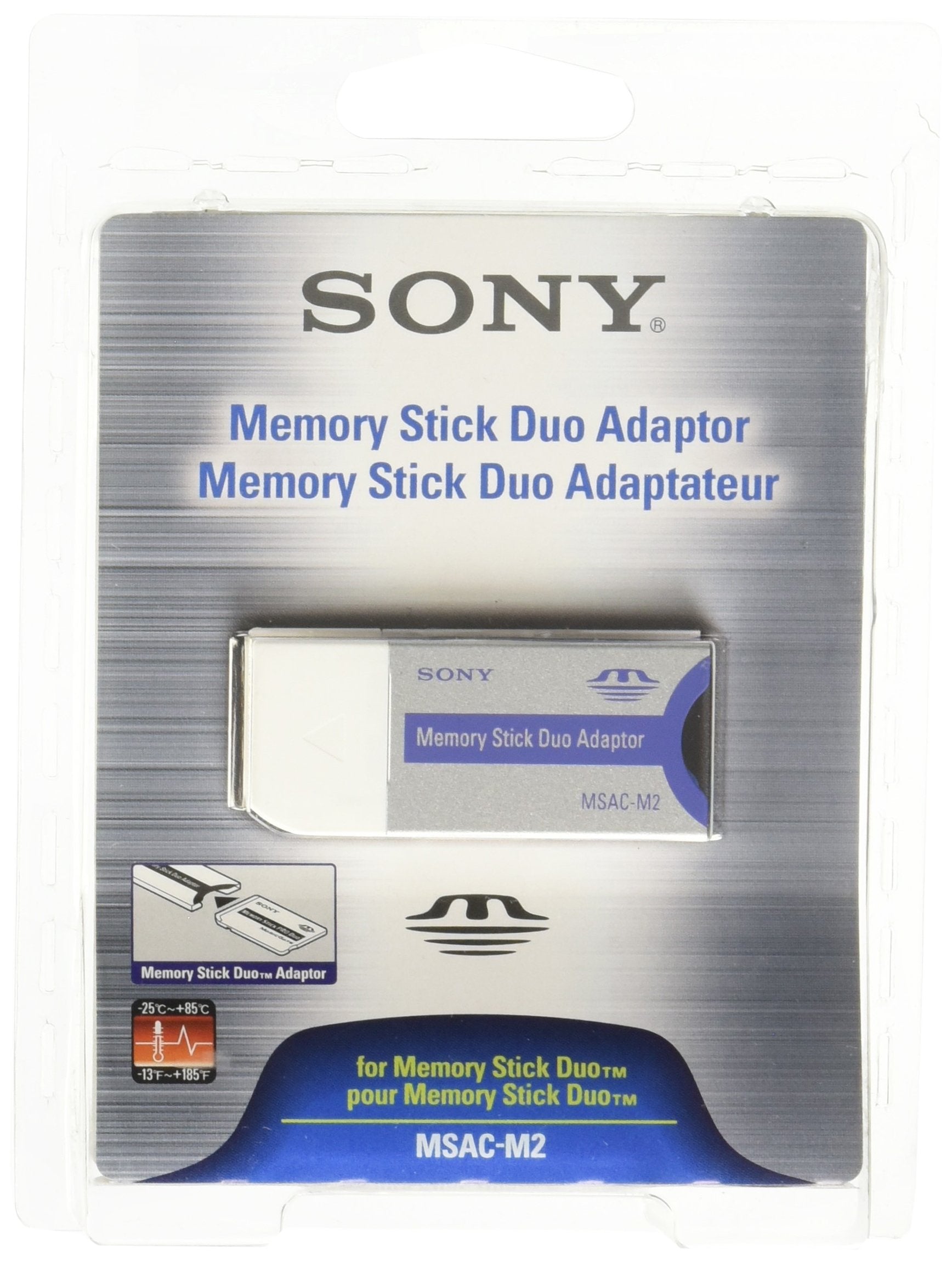 Sony Media Memory Stick Duo Replacement Adaptor (MSAC-M2) -Like New