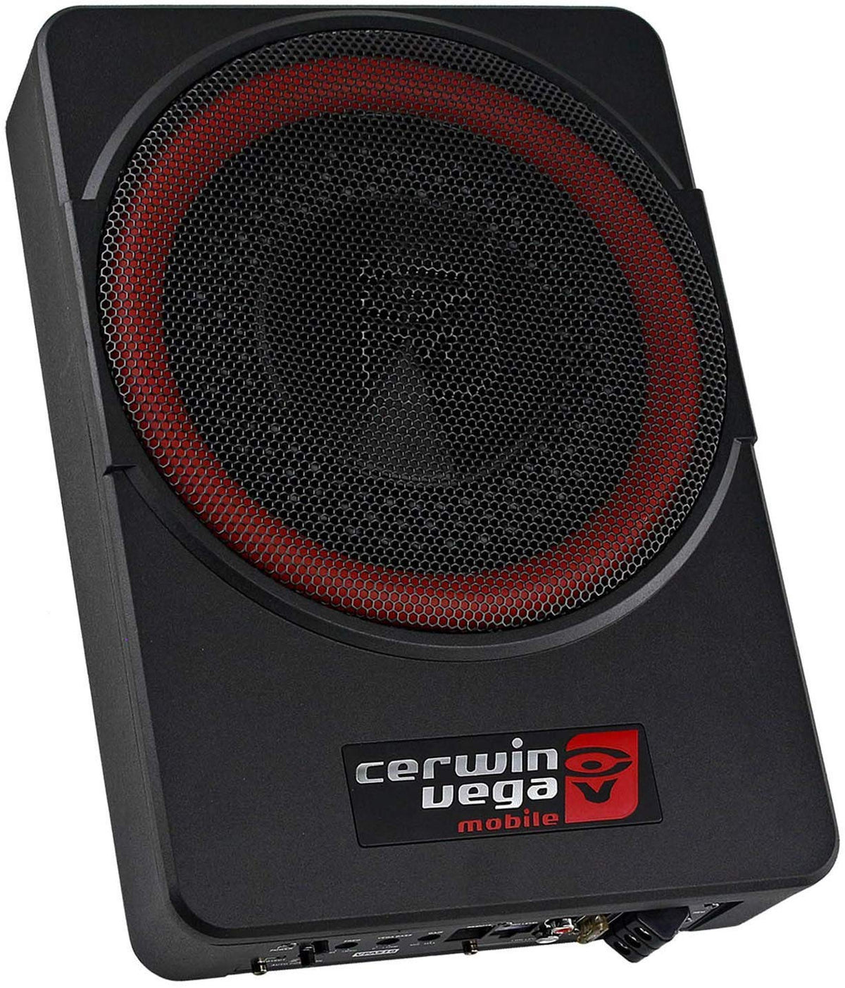 Cerwin Vega Vpas10V2 10'' 550W Max / 200W Rms Low Profile Active Powered Subwoofer With Built In Amplifier Module For Working Wi