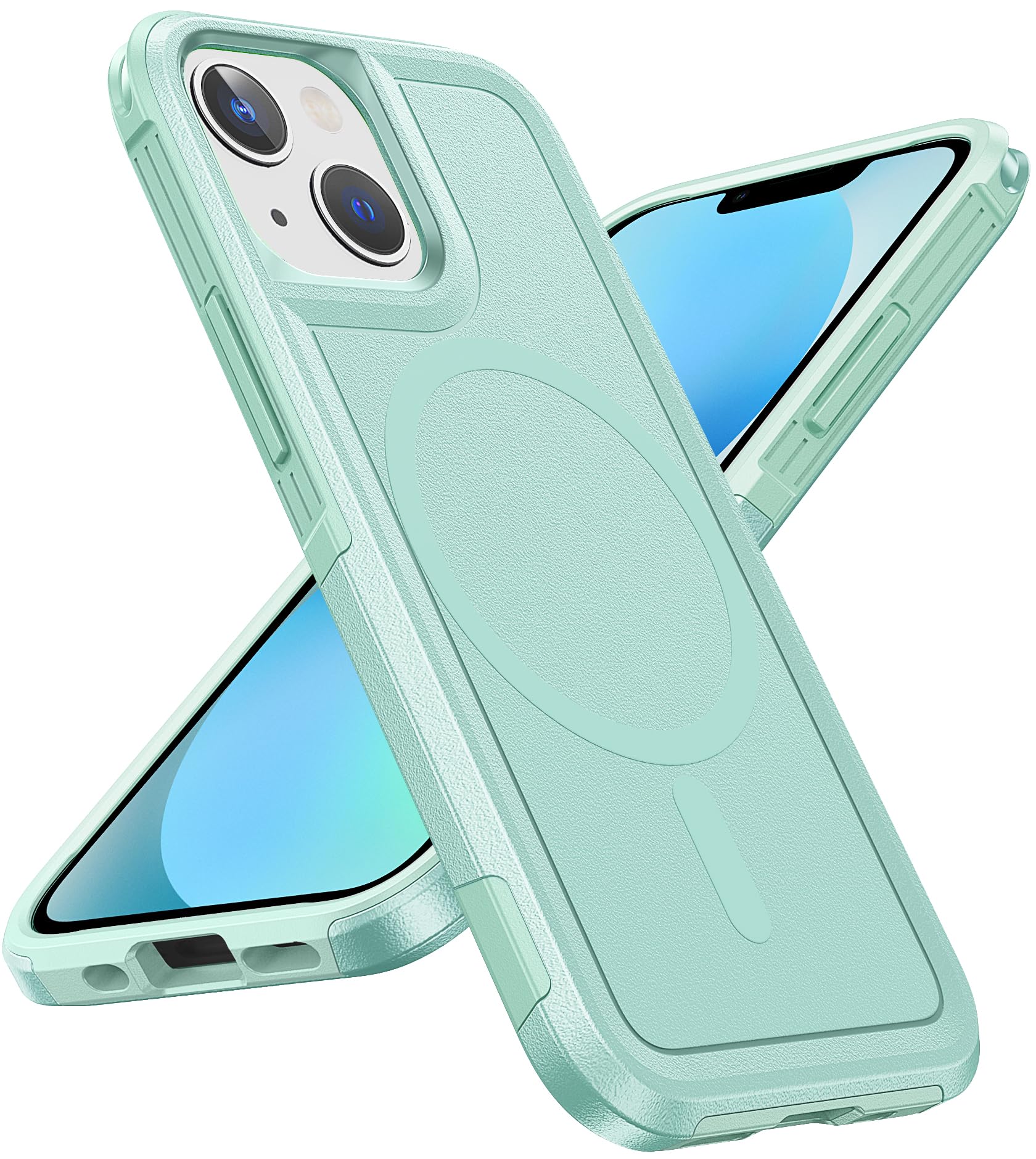 Fntcase For Iphone 12 Mini Magnet Case: Iphone 13 Mini Magnetic Dual Layer Military Grade Drop Shockproof Protection Cell Phone