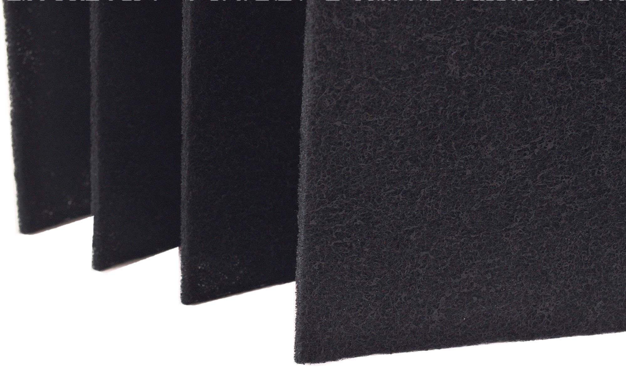 Breathe Naturally   Replacement Carbon Filter 4 Pack For Idylis Iap Gg 125, Compatible With Idylis Air Purifier Filter E, Fits M