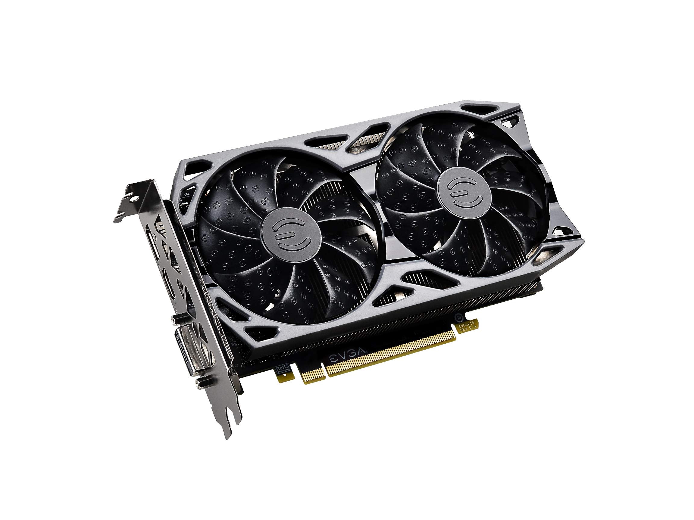 Evga 06G P4 2068 Kr Geforce Rtx 2060 Ko Ultra Gaming, 6Gb Gddr6, Dual Fans, Metal Backplate