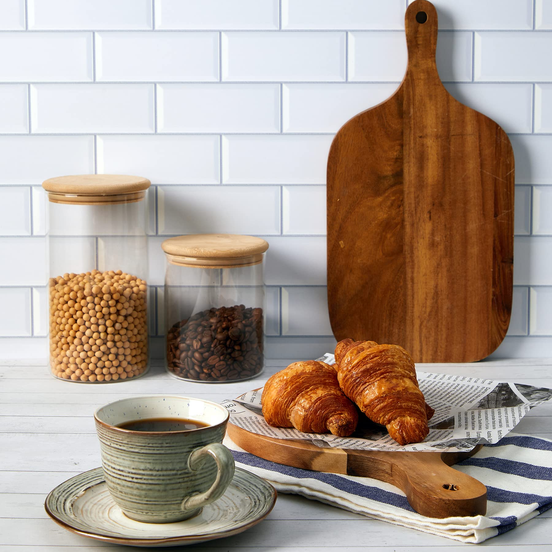 5 Pcs 24X24 Inch Boards Photo Backdrop For Flat Lay, Food Photography Background, Beiyang