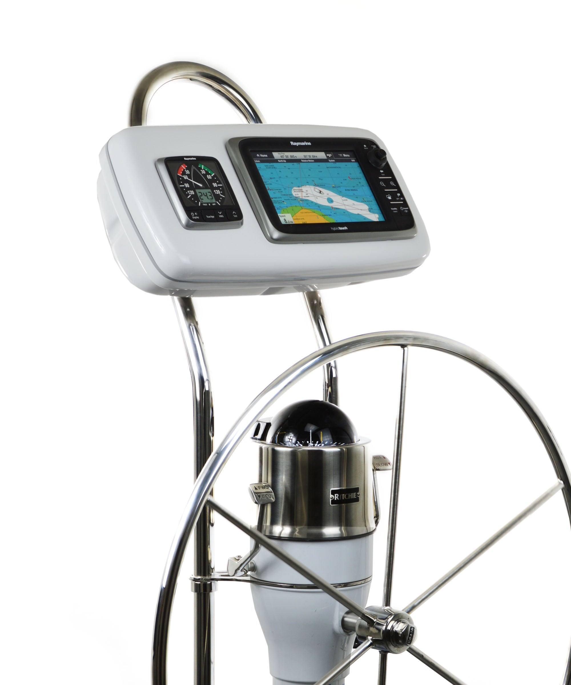 Navpod Gp1040-15 Systempod Pre-Cut For Raymarine C95/C97/E95/E97 And 1 Inst. (3.6'' Hole) For 9.5'' Wide Guard,WBEEAB00R9U101M