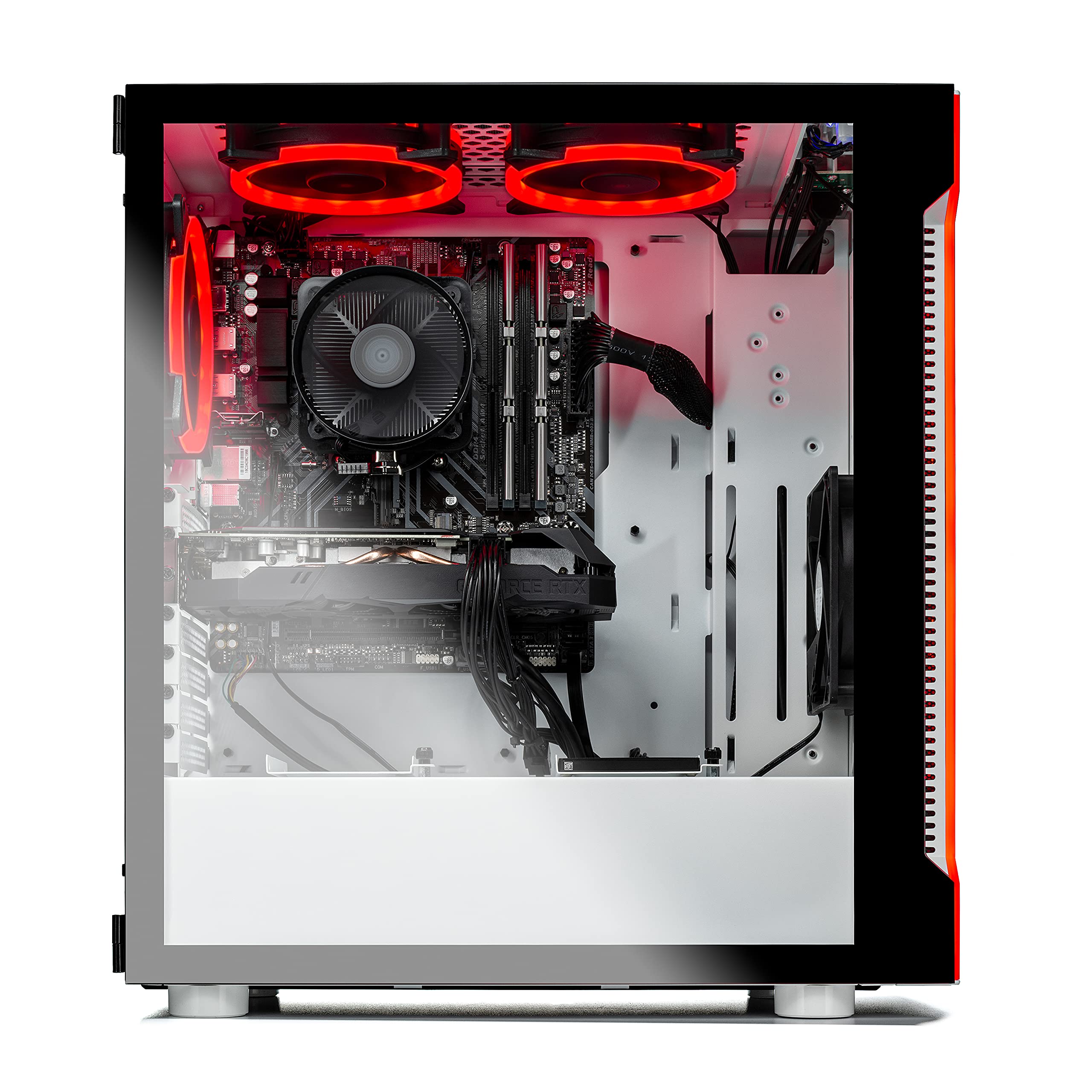 Skytech Archangel 3.0 Gaming Computer Pc Desktop   Ryzen 5 3600 6 Core 3.6Ghz, Rtx 3060 12Gb, 1Tb Ssd, 16Gb Ddr4 3200, Rgb Fans,