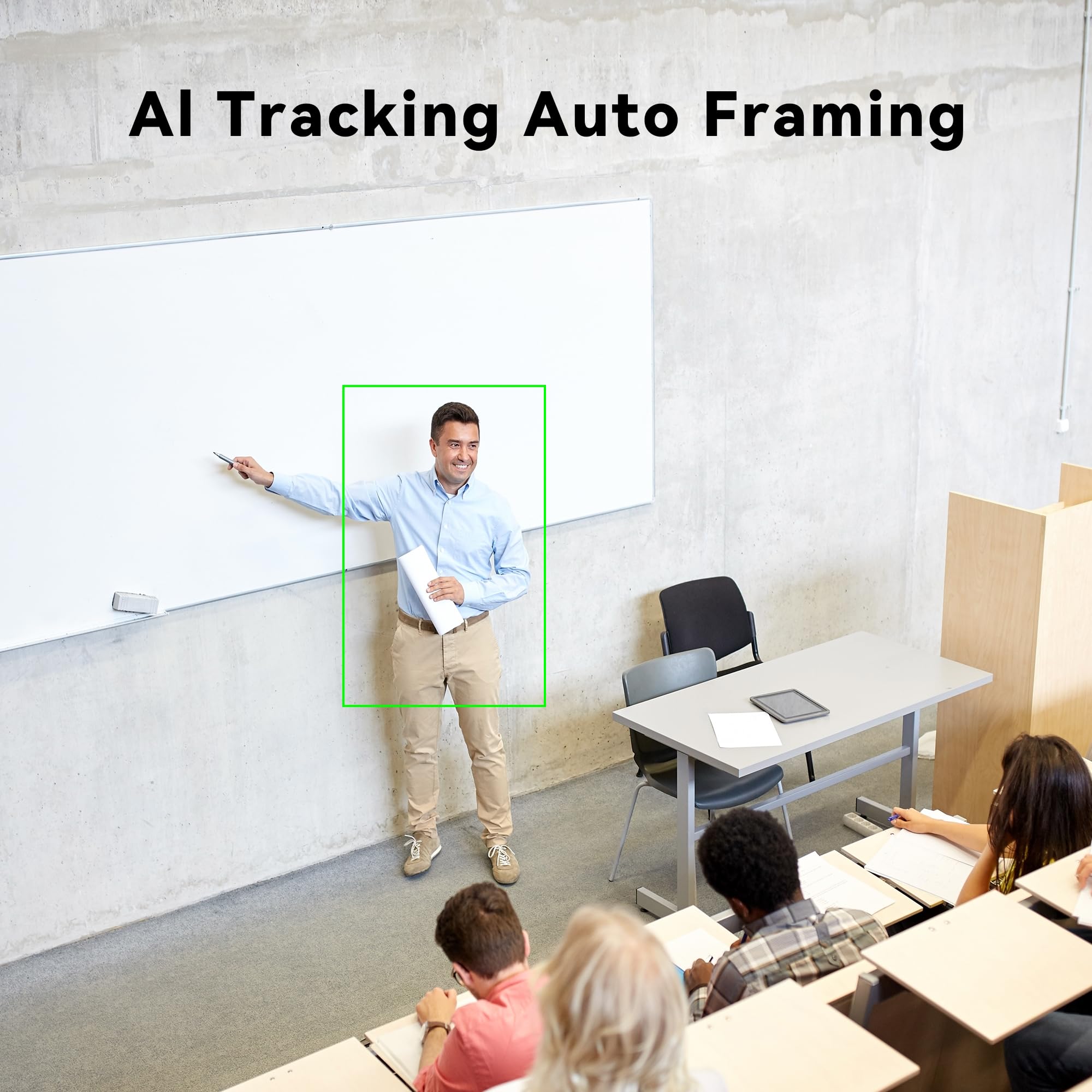 Tenveo Ai Auto Tracking Ptz Camera 3G Sdi/Hdmi/Usb3.0/Lan Poe 20X Optical + 8X Digital Zoom Ip Ptz Live Streaming Camera, 1080P