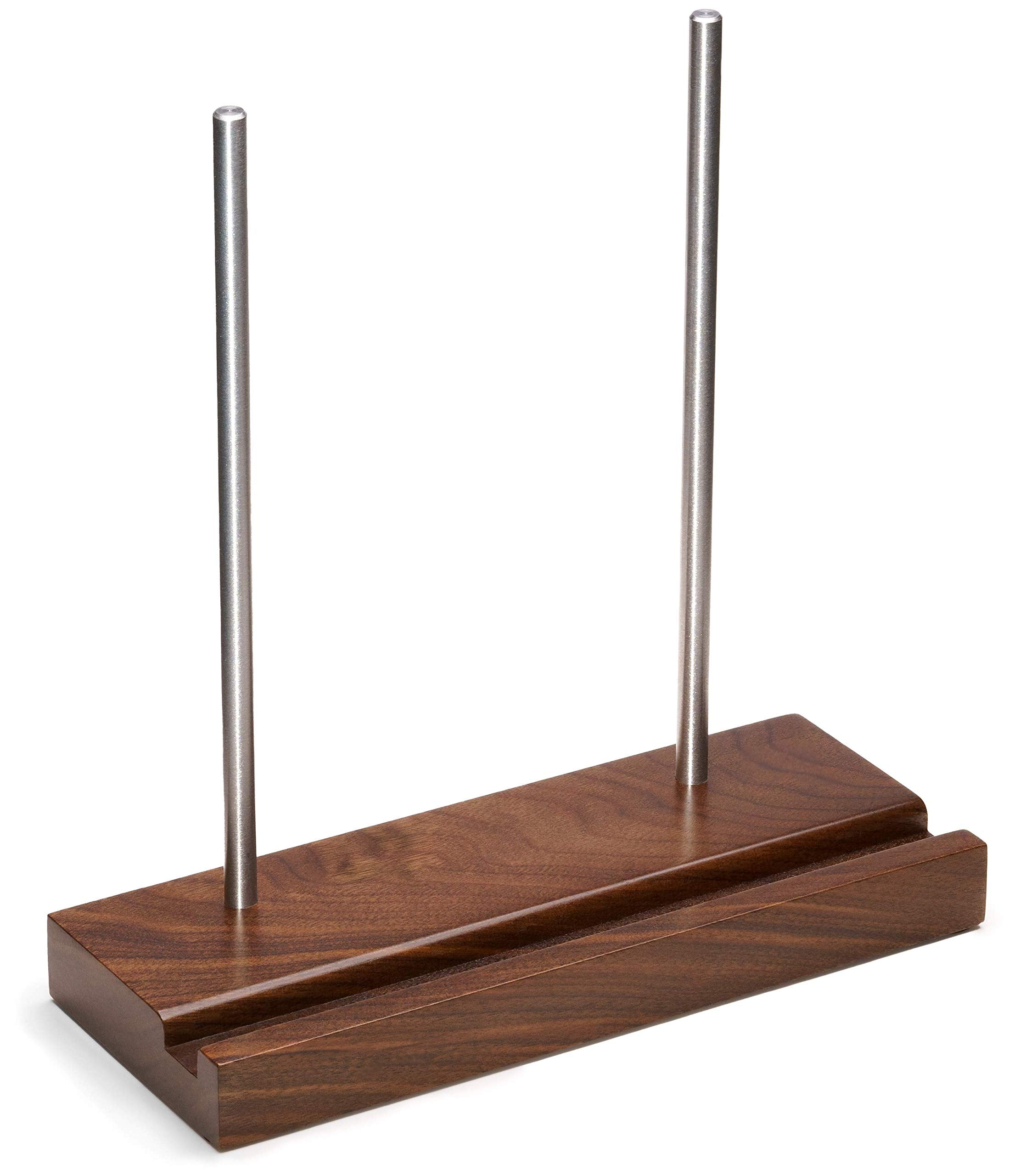 Optage Audio Tabletop Record Holder, Solid Wood Now Playing Vinyl Record Stand Display, Vinyl Holder, Vinyl Stand For Albums, Cd