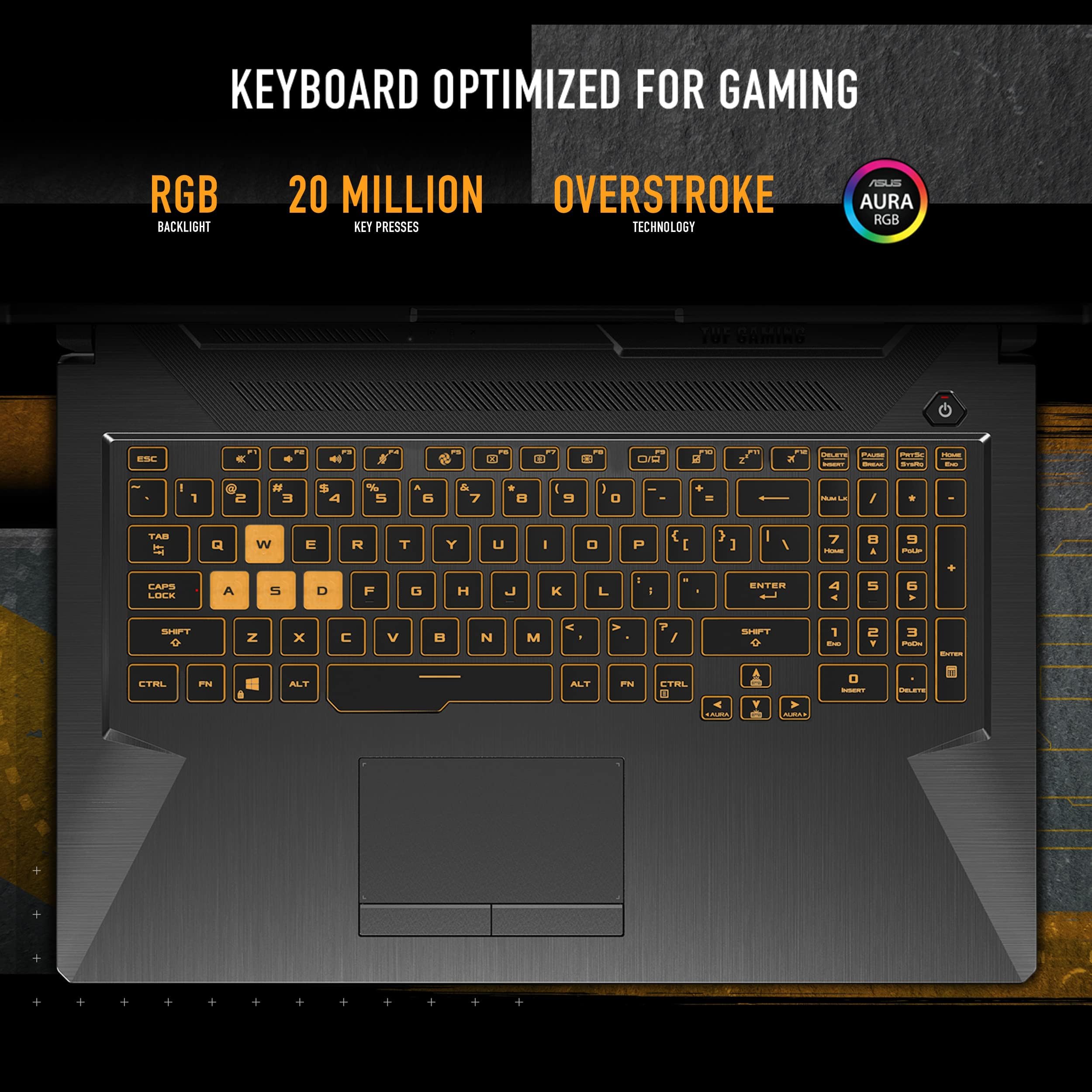 Asus Tuf F15 Gaming Laptop, 15.6'' 144Hz Fhd Ips Type Display, Intel Core I5 10300H Processor, Geforce Gtx 1650, 8Gb Ddr4 Ram, 5