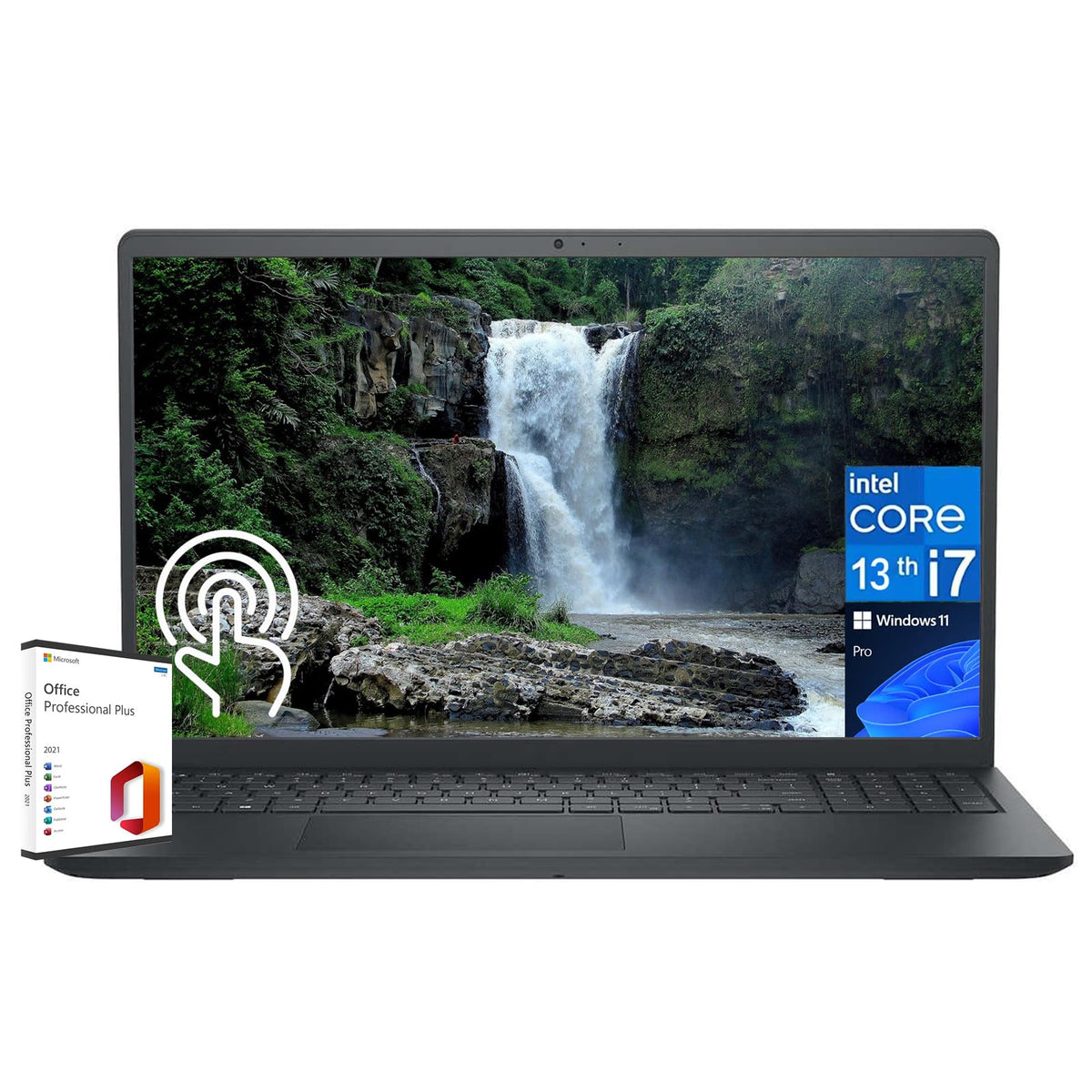 Dell Inspiron 3530 Business Laptop   15.6'' Fhd Touch Display, Intel 10 Core I7 1355U, 32Gb Ram, 1Tb Ssd, Intel Iris Xe Graphics