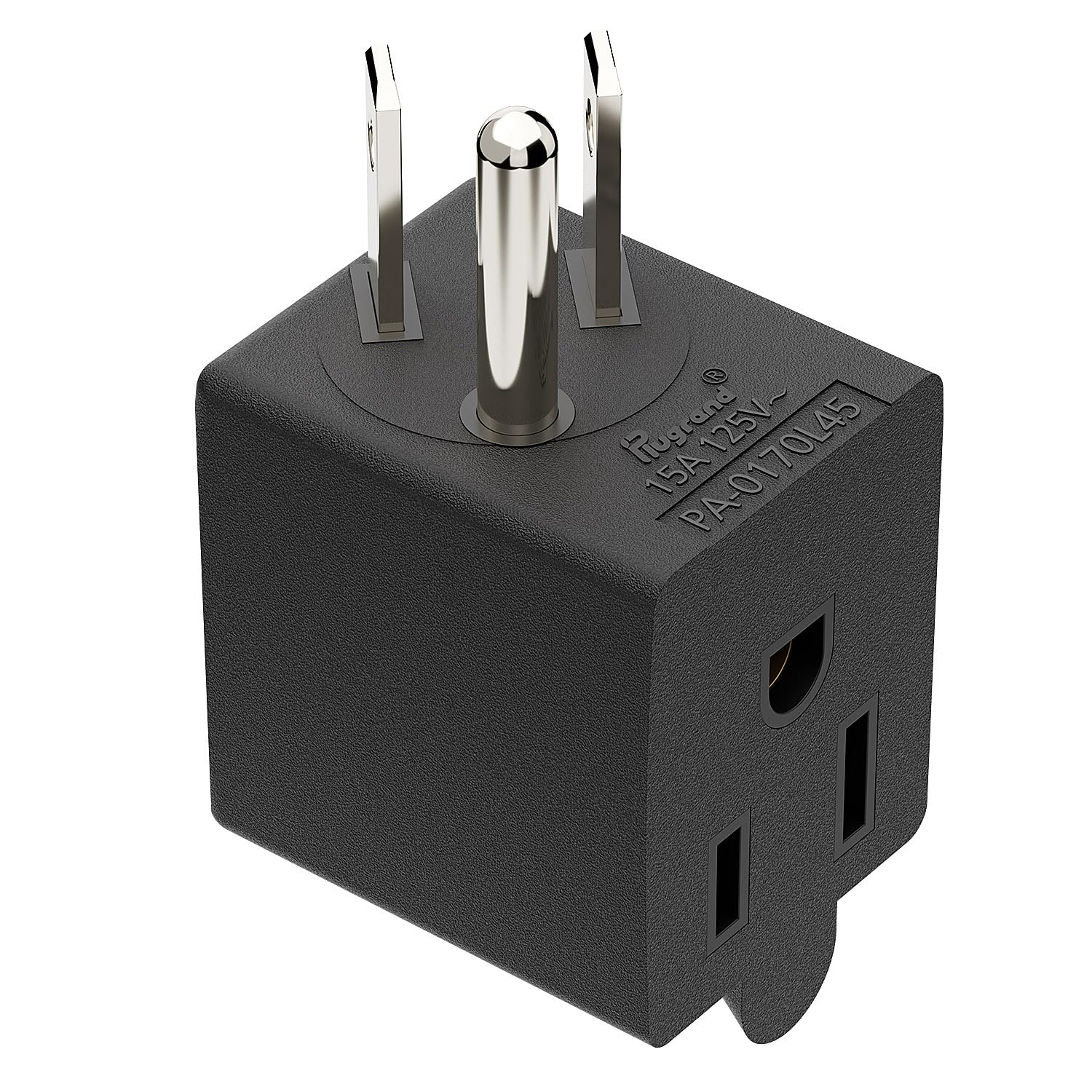 90 Degree Adapter Leftward Angled Angled Usa 3 Prong Male Female Adapter,90 Degree Angled Usa Male Female Power Adapter, 5 15P T