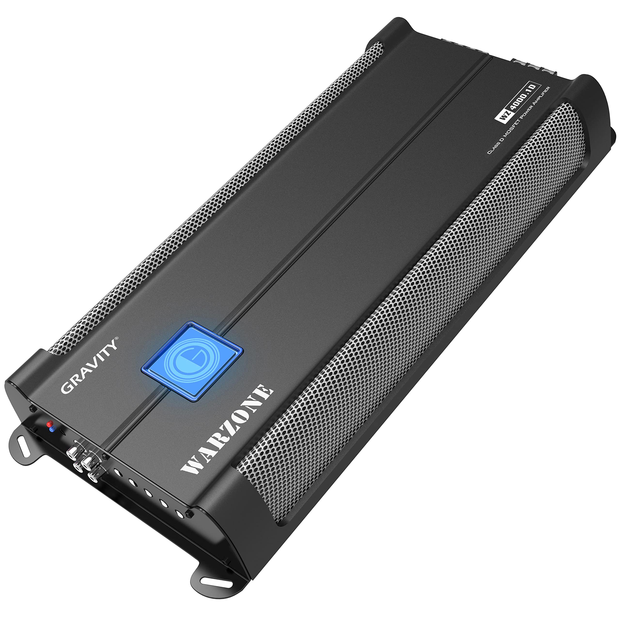 Gravity 4000.1D Class D Car Audio Amplifier   1800 Watts True Rms @ 1 Ohm Max Power At 4000W, 1/2/4 Ohm Stable, Digital, Monoblo