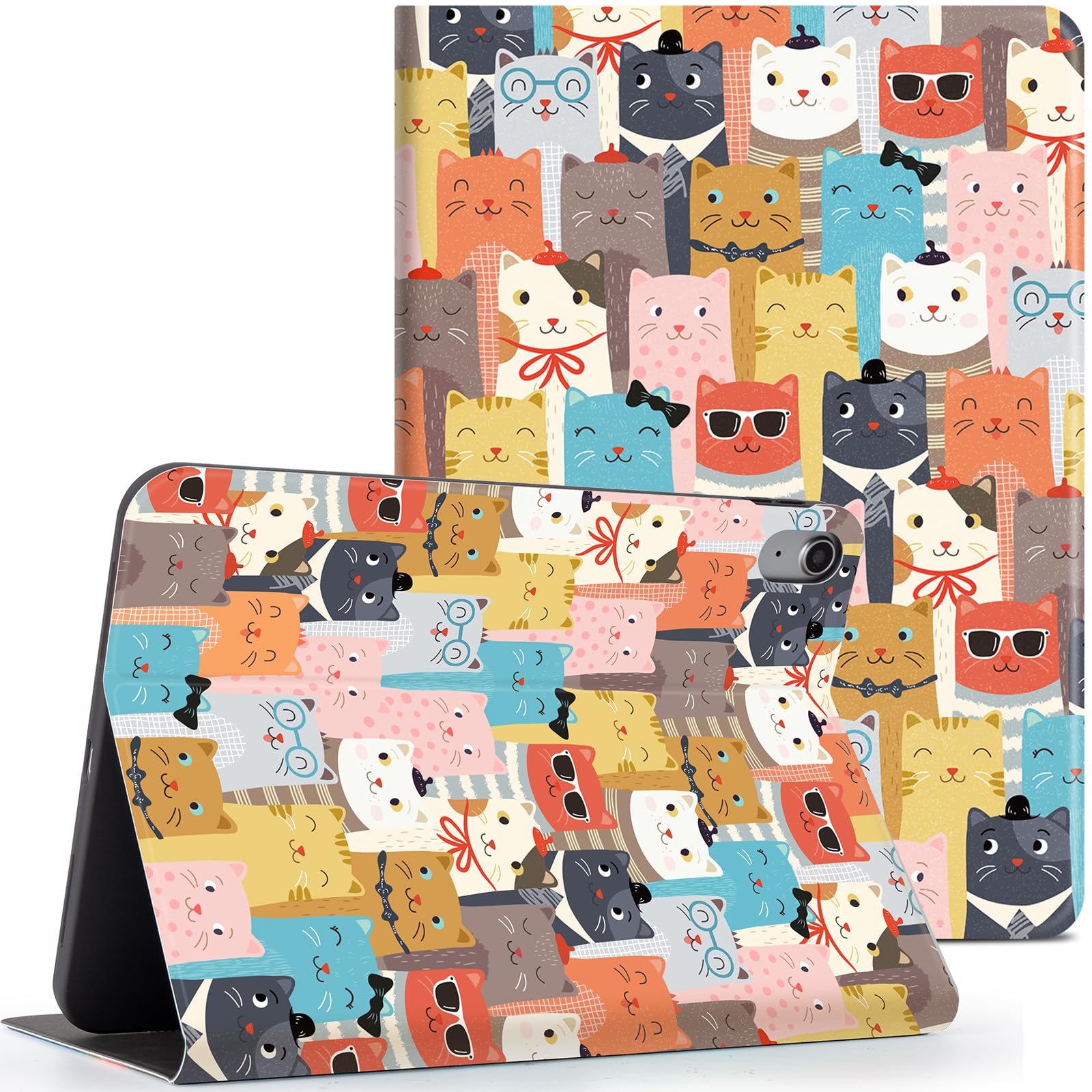 Lokigo Ipad Case 10Th Generation, 10Th Gen Ipad Case, Ipad 10 Case 2022 10.9 Inch Ipad Case, Adjustable Stand Anti Slip Shockpro