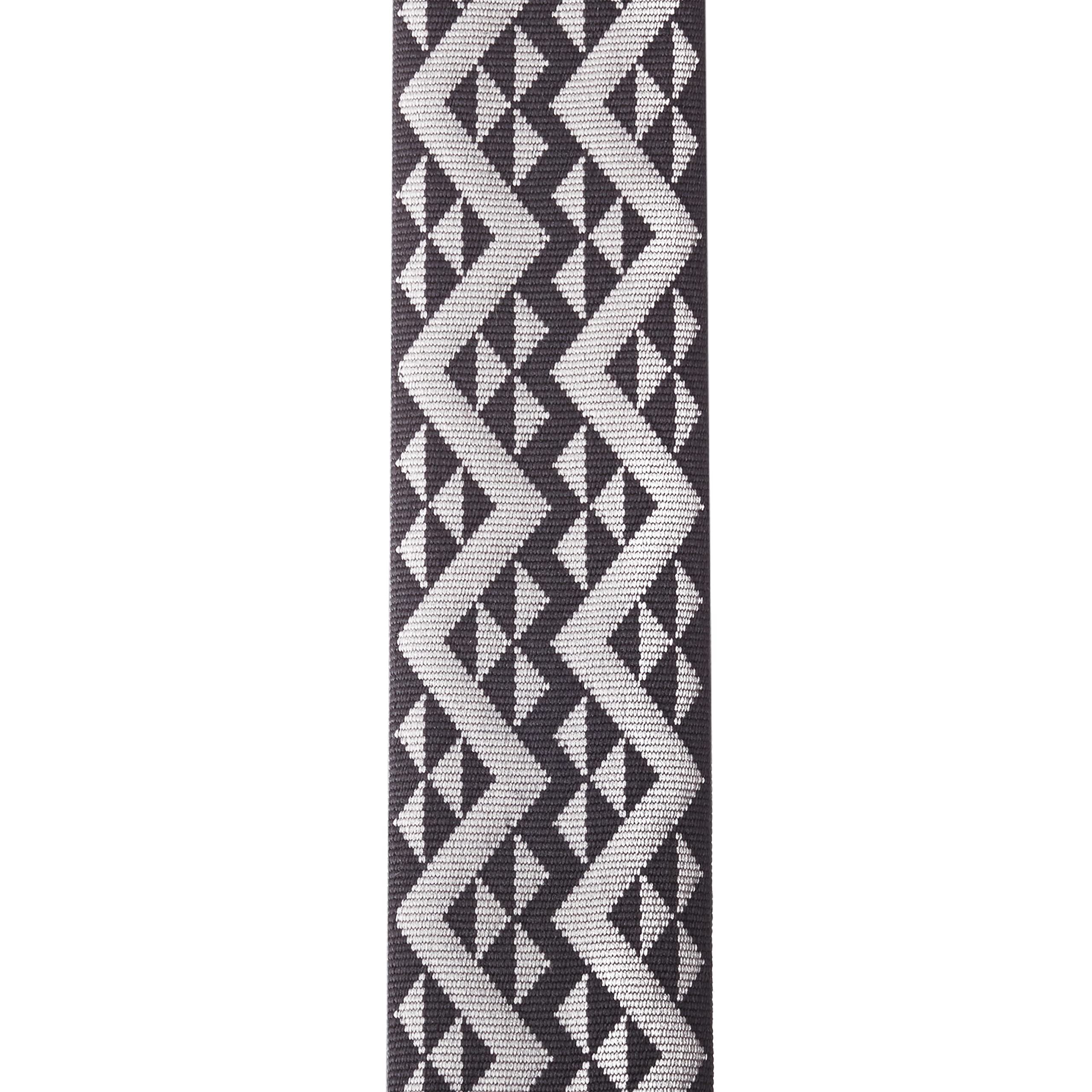 D'Addario Accessories Auto Lock Guitar Strap   Acoustic & Electric Guitar Accessories   Easy To Use Auto Locking Guitar Straps   Uses Existing Guitar Strap Buttons   Padded   Black/Silver