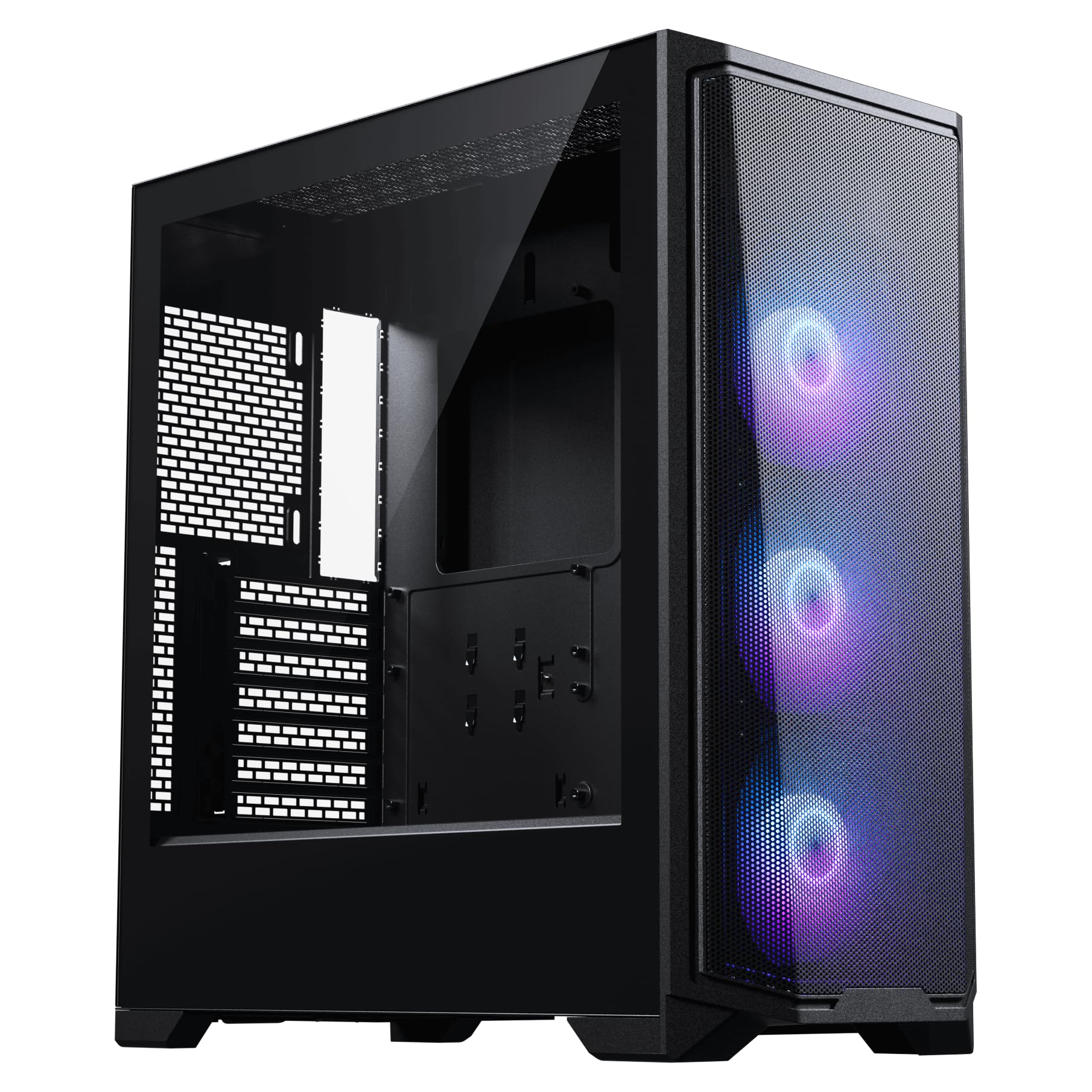 Phanteks Eclipse G370a High Airflow PC Gaming Chassis W/3 ARGB Fans, Black