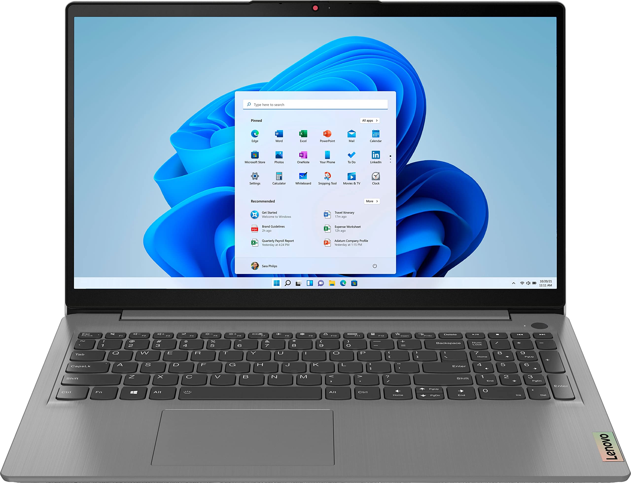 Lenovo Ideapad 3 15.6 Touch Screen Laptop - Intel Core i5-12GB Memory - 256GB SSD - Arctic Grey