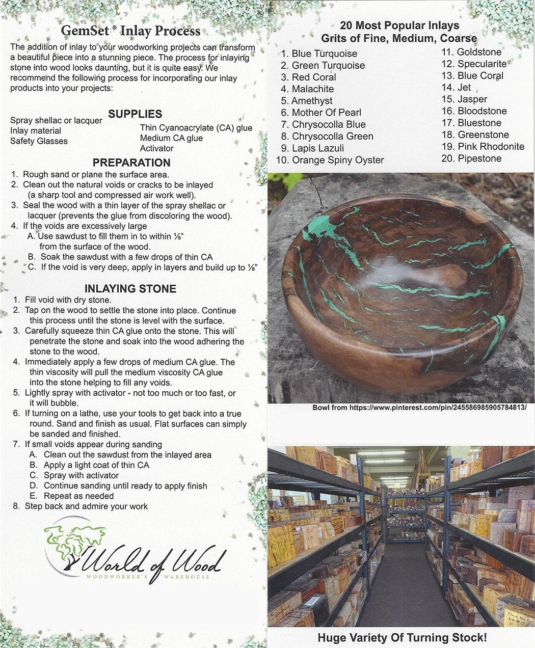 Jet; Pure & Natural: By World Of Wood  Crushed Inlay Stone Perfect For Wood Inlay, Jewelry, Art, And More (Medium Consistency) (