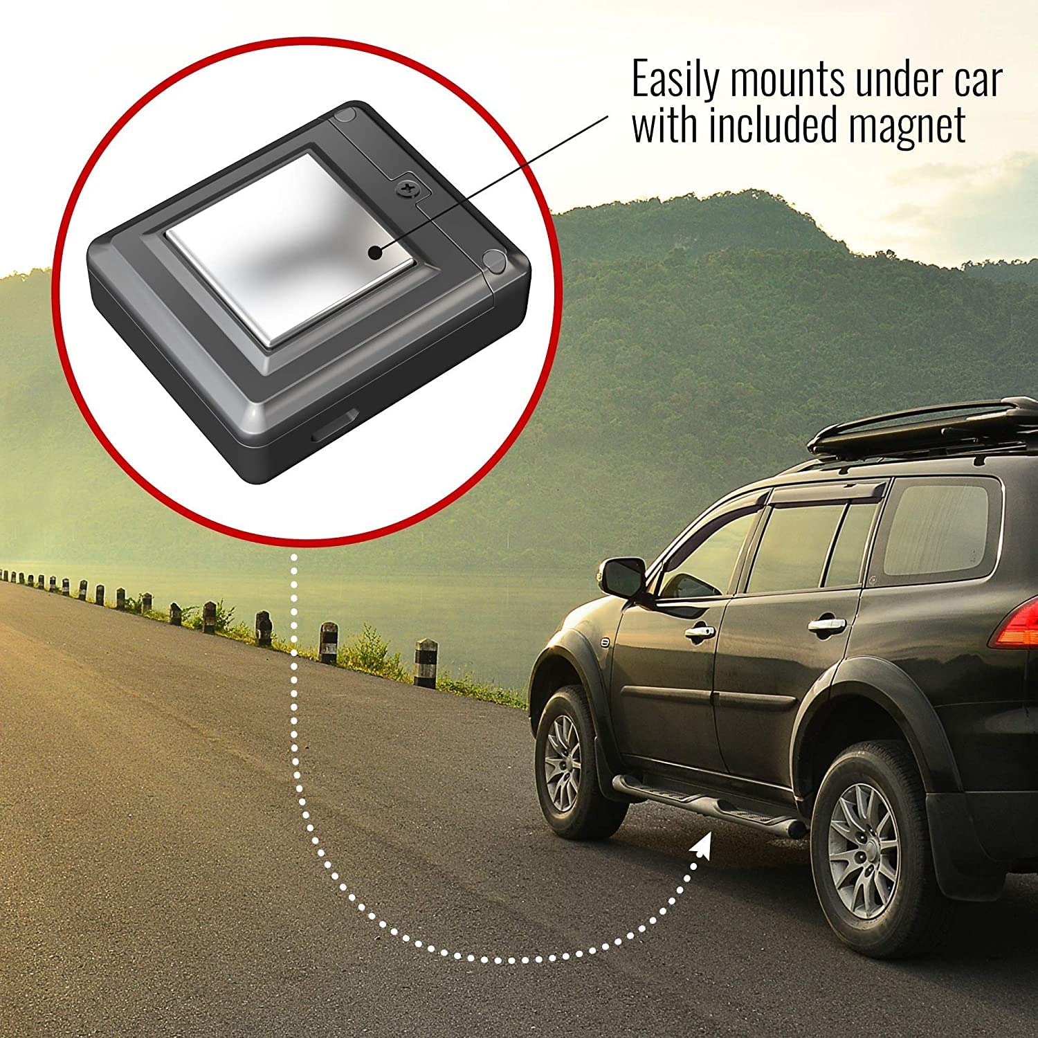 Tracki Gps Tracker For Vehicles, Car, Kids, Assets. 4G Lte Gps Tracking Device. Unlimited Distance & Worldwide. Small Portable R