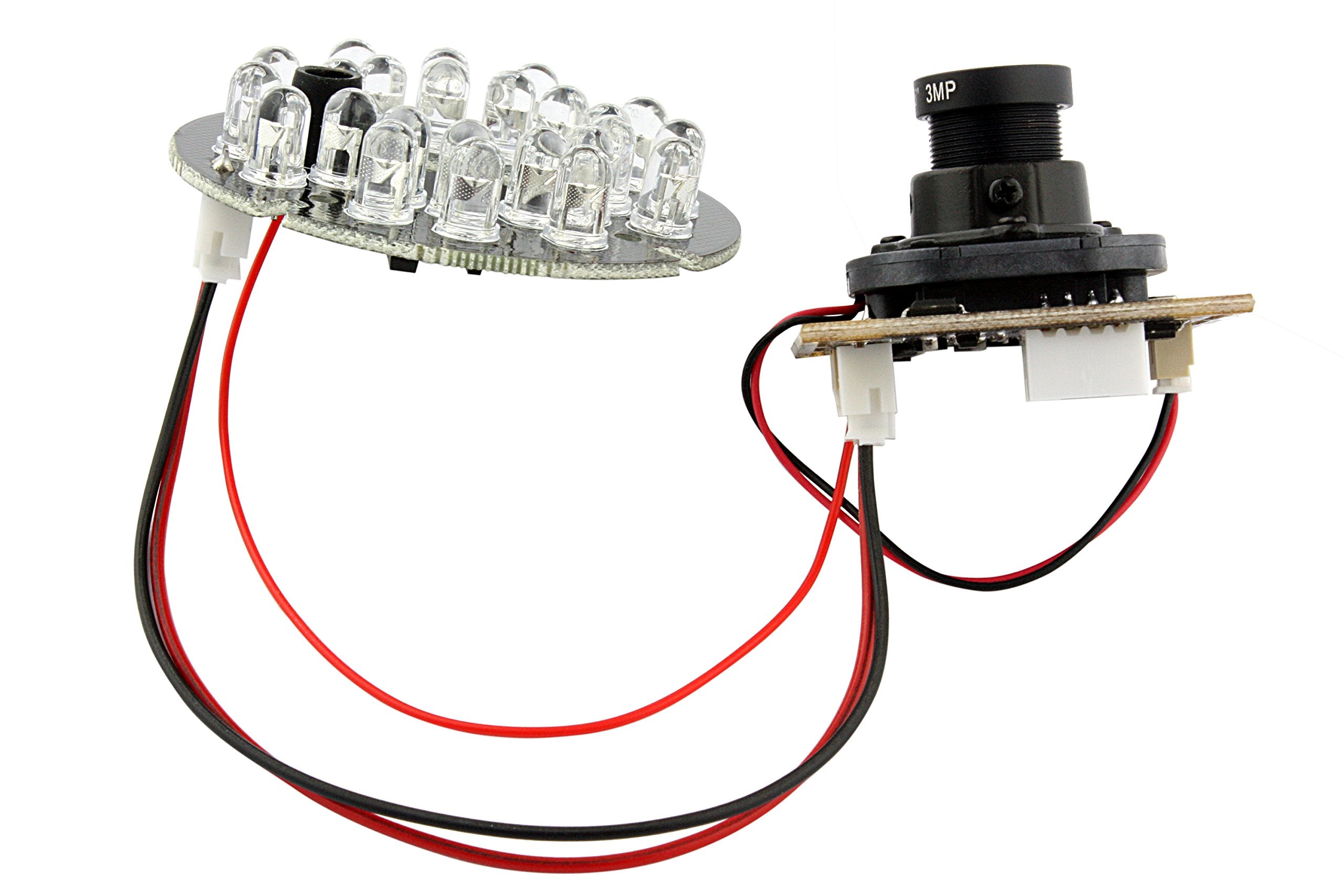 Elp 2Mp Night Vision Usb Camera Module Ir Infrared With Microphone For Computer Mini 1080P H.264 Pc Security Camera Audio Video Uvc Usb2.0 Webcam Board Cmos Ar0330 Lightburn Laser Camera For Laptop