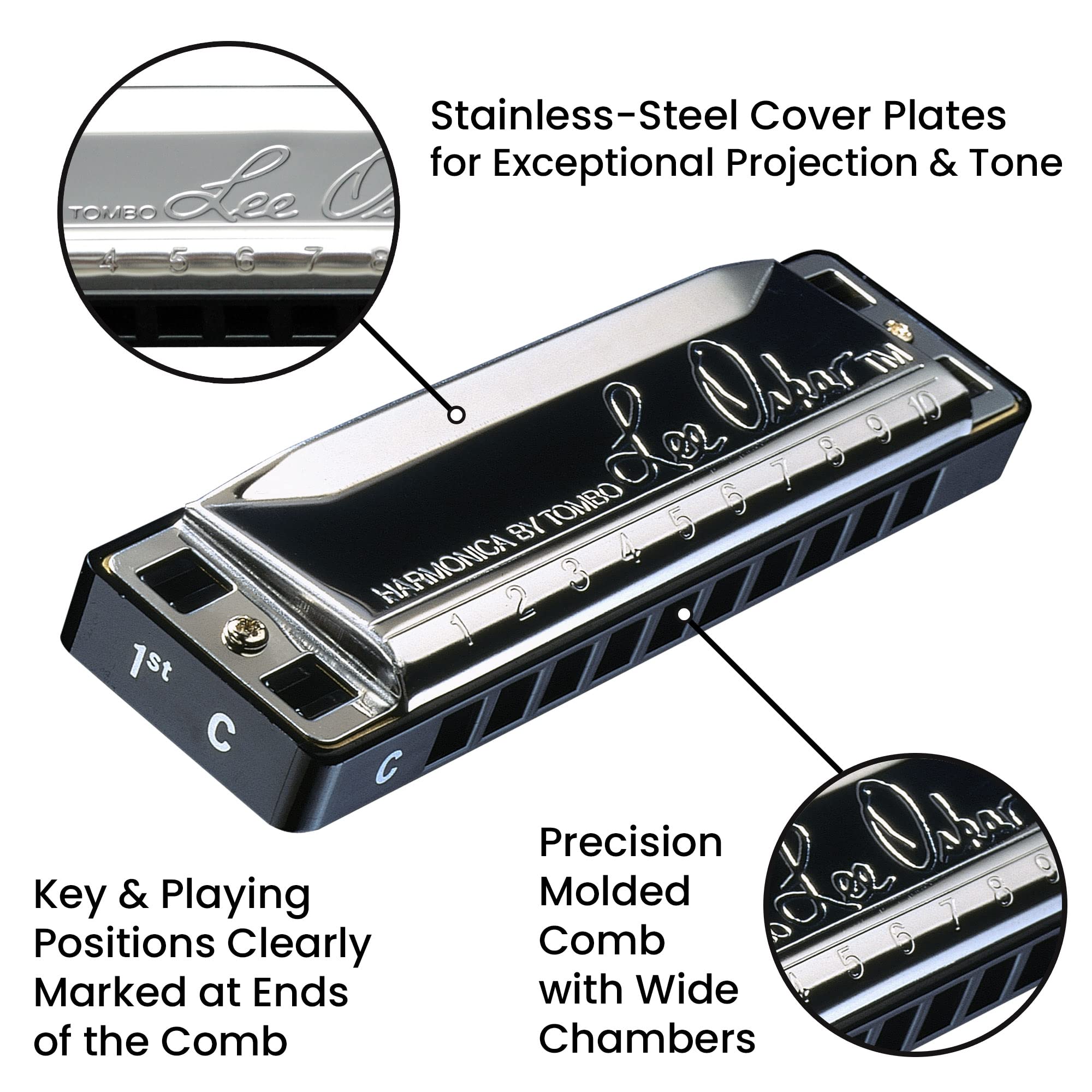 Lee Oskar Harmonica, Major Key Of A